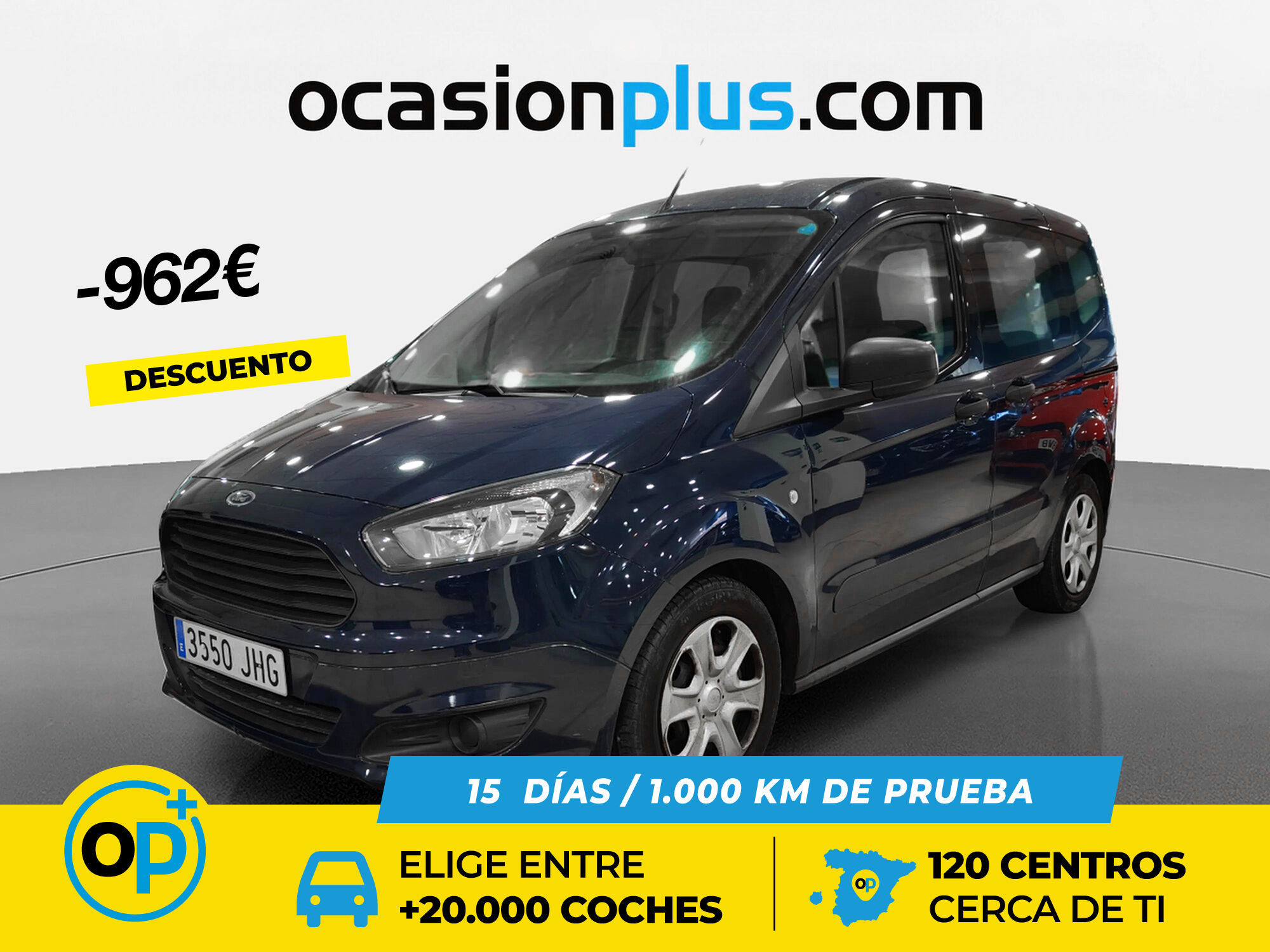 FORD Tourneo Courier (1.0 EcoBoost Ambiente 74 kW (100 CV)) en Madrid