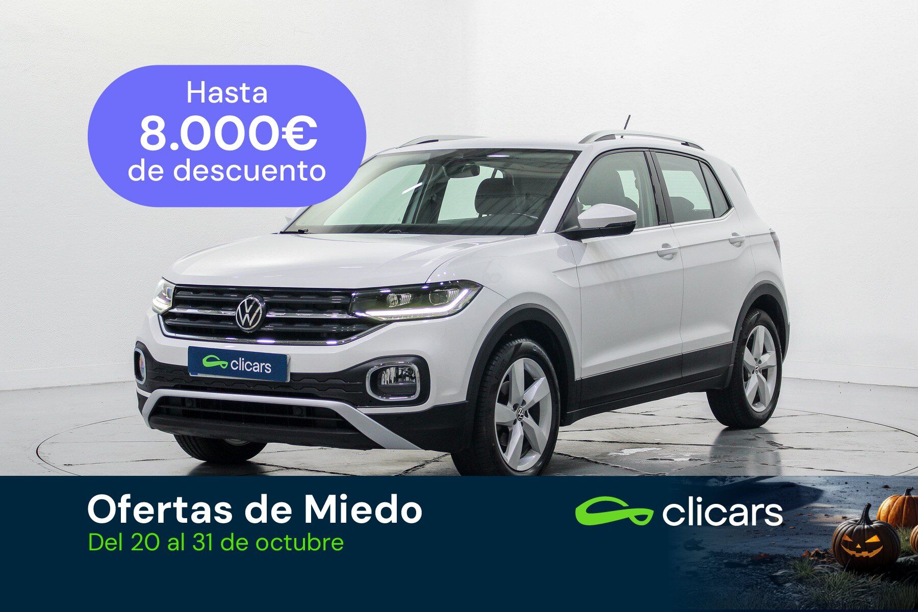 VOLKSWAGEN T-Cross (T-Cross 1.0 TSI Sport DSG7 81kW) en Madrid