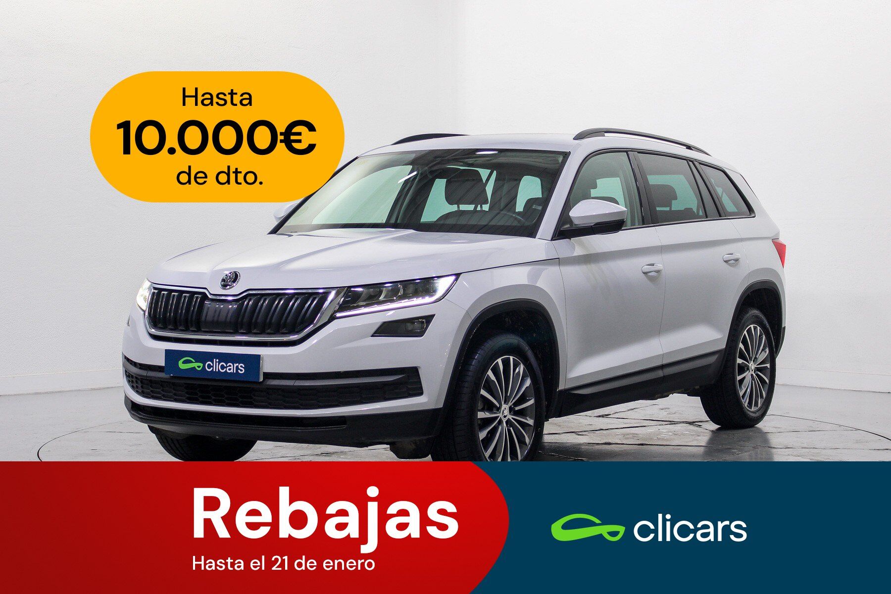 SKODA Kodiaq (Kodiaq 2.0TDI AB tech Ambition 4x2 DSG 110kW) en Madrid