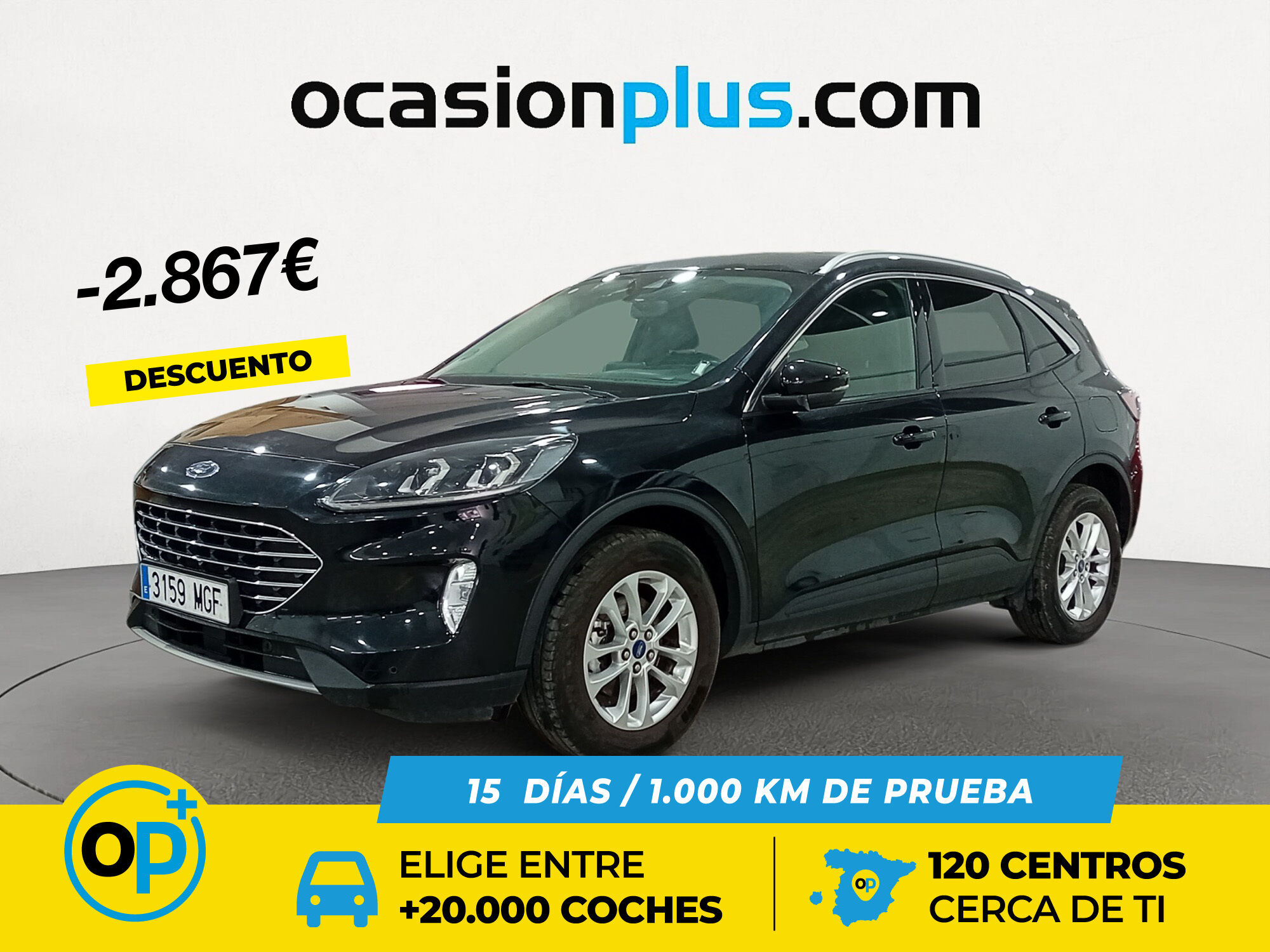 FORD Kuga (1.5 EcoBoost Titanium 4x2 110 kW (150 CV)) en Madrid