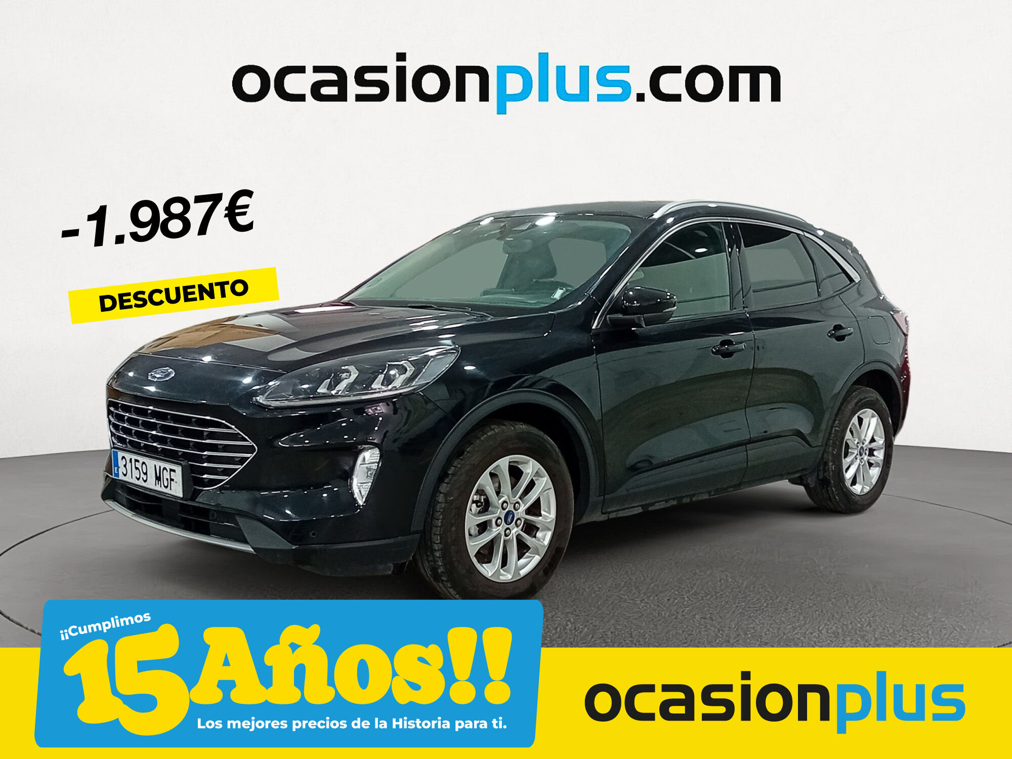 FORD Kuga (1.5 EcoBoost Titanium 4x2 110 kW (150 CV)) en Madrid