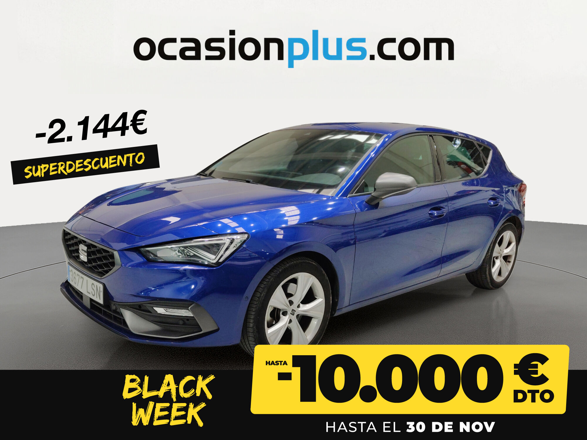 SEAT León (1.5 eTSI S&S FR Go L DSG 110 kW (150 CV)) en Madrid