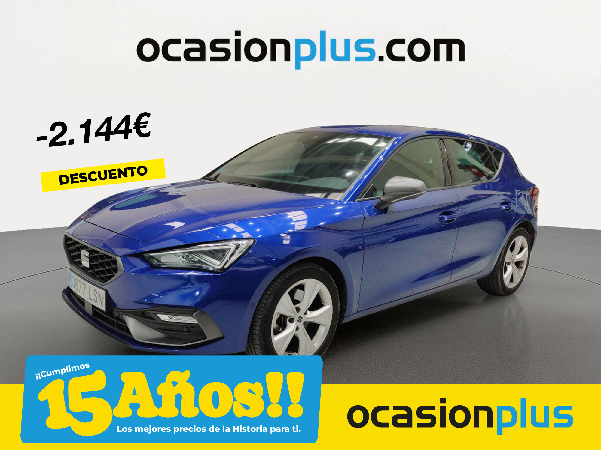 SEAT León (1.5 eTSI S&S FR Go L DSG 110 kW (150 CV)) en Madrid