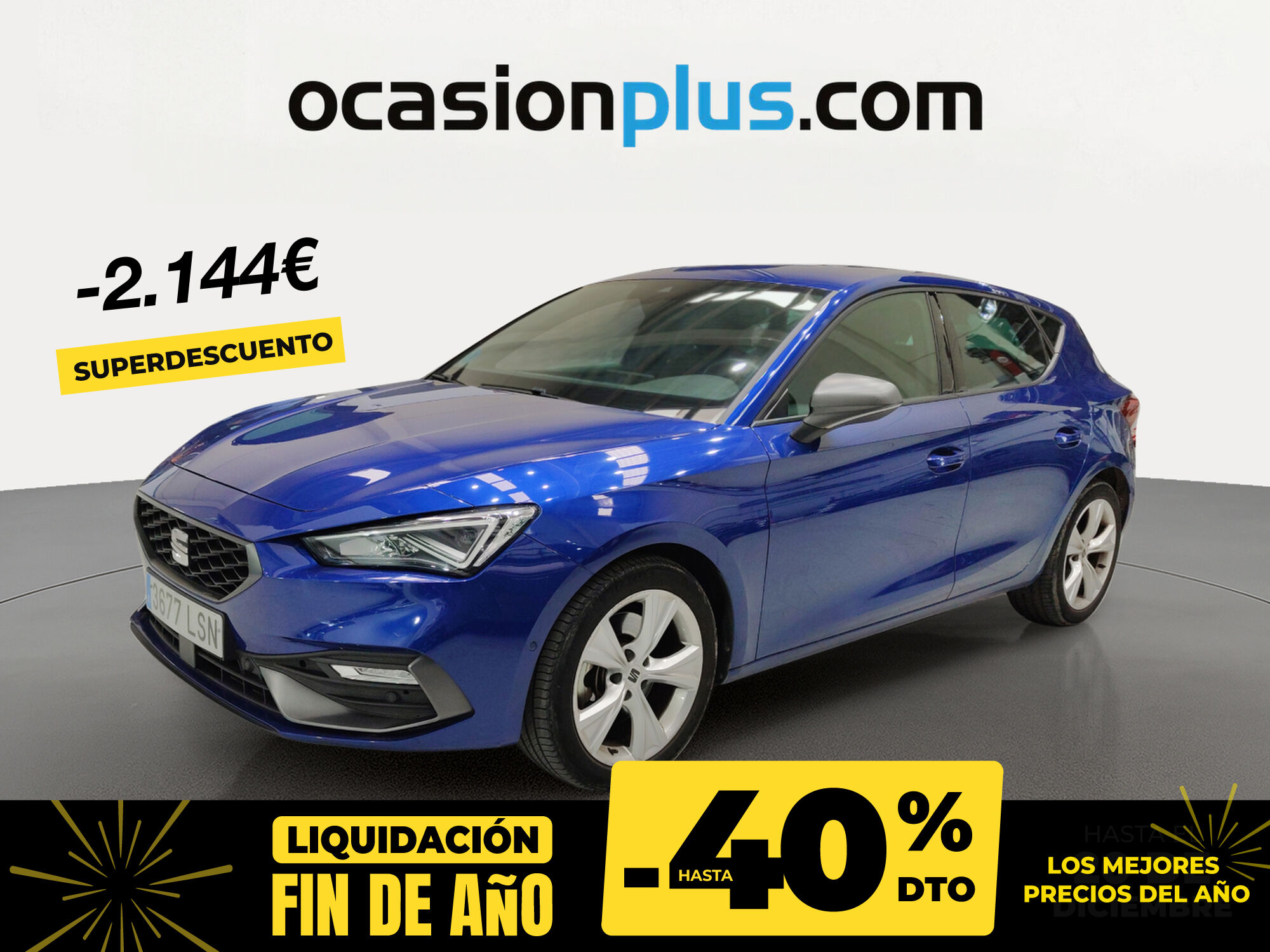 SEAT León (1.5 eTSI S&S FR Go L DSG 110 kW (150 CV)) en Madrid
