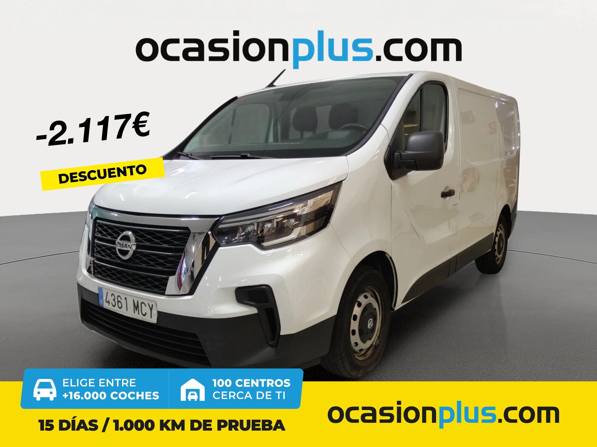 NISSAN Primastar (Furgón 2.0 dCi Optima 1T L1H1 81 kW (110 CV)) en Madrid