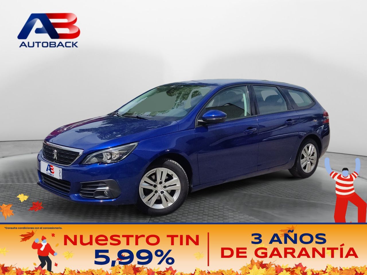 PEUGEOT 308 (SW Style BlueHDi 130 S&S EAT8) en Madrid