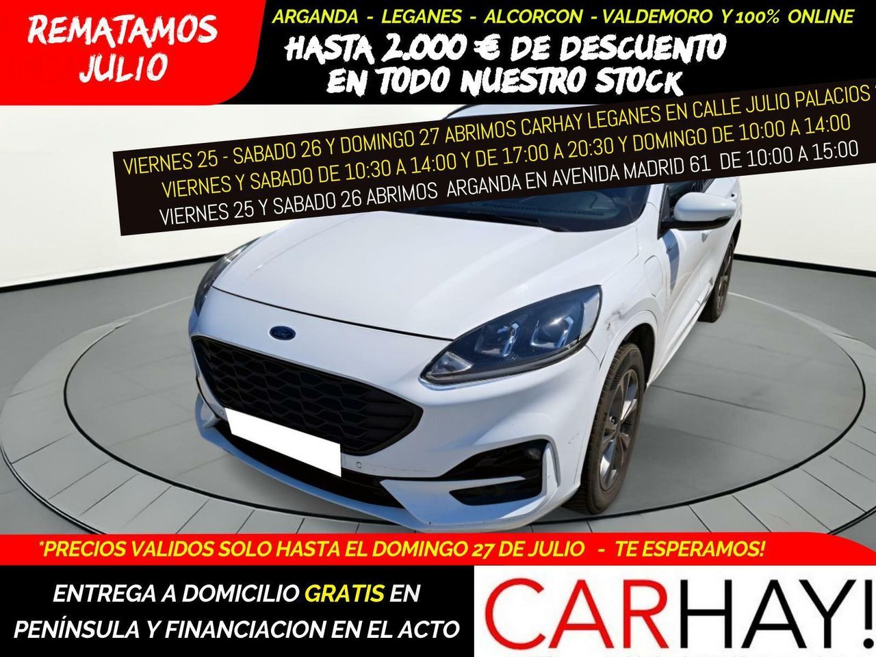 FORD Kuga (ST-LINE 2.5 DUR.PHEV 225) en Madrid
