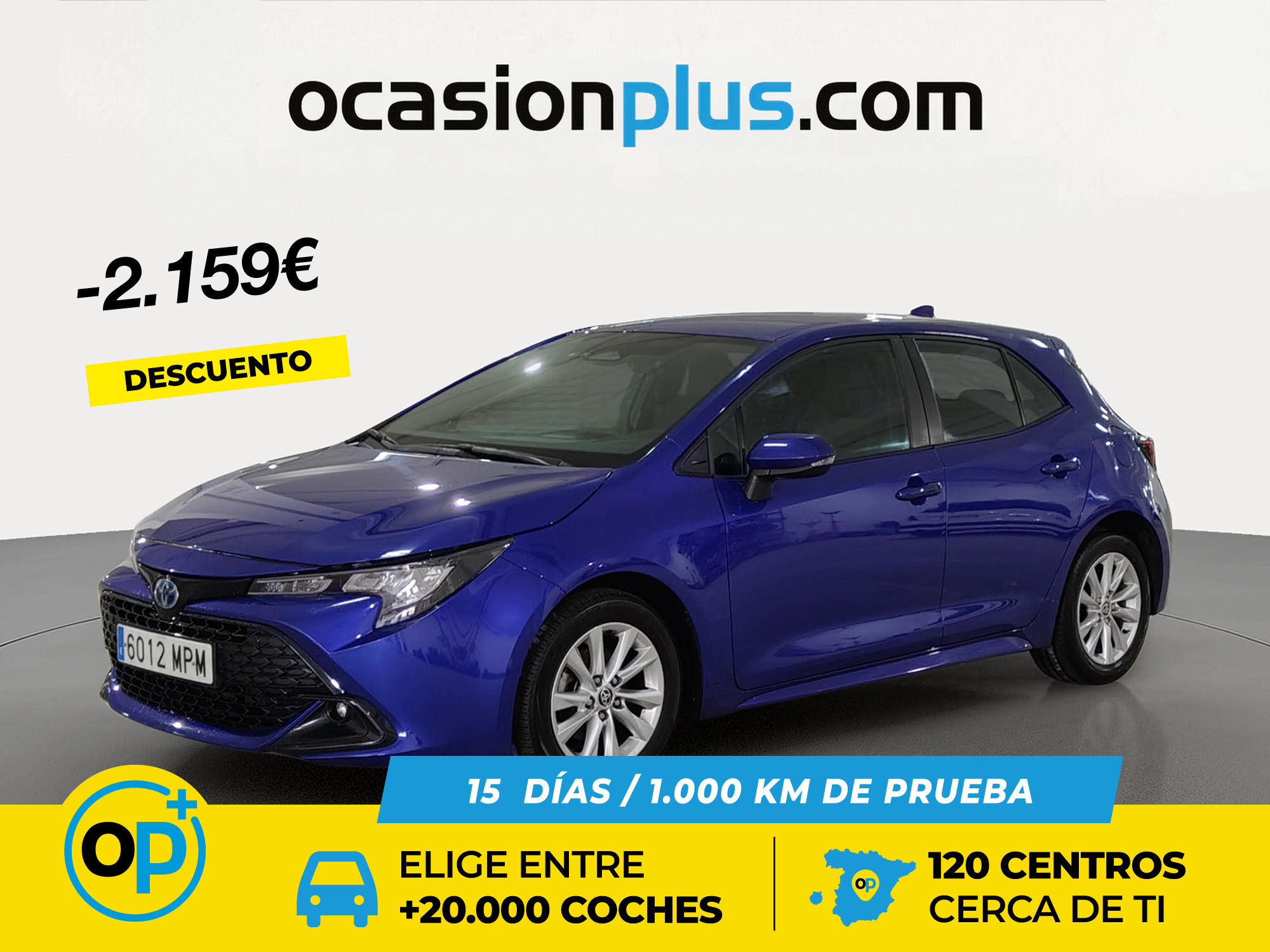 TOYOTA Corolla (140H Active Plus 103 kW (140 CV)) en Madrid