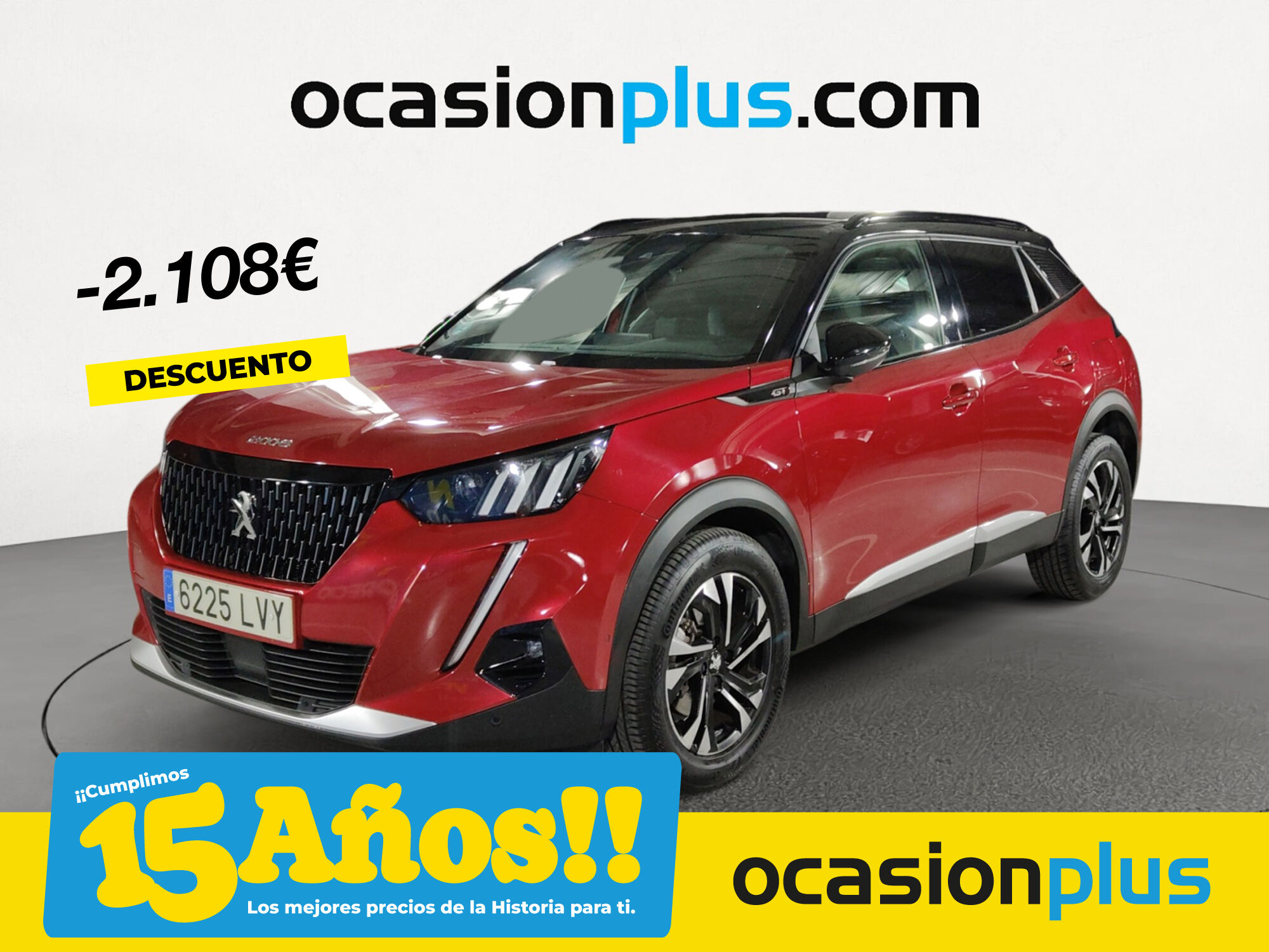 PEUGEOT 2008 (BlueHDi 130 S&S GT EAT8 96 kW (130 CV)) en Madrid