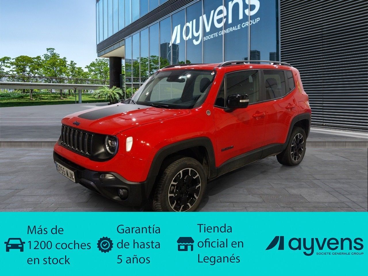 JEEP Renegade (1.3 PHEV Trailhawk AWD AT 177 kW (240 CV)) en Madrid