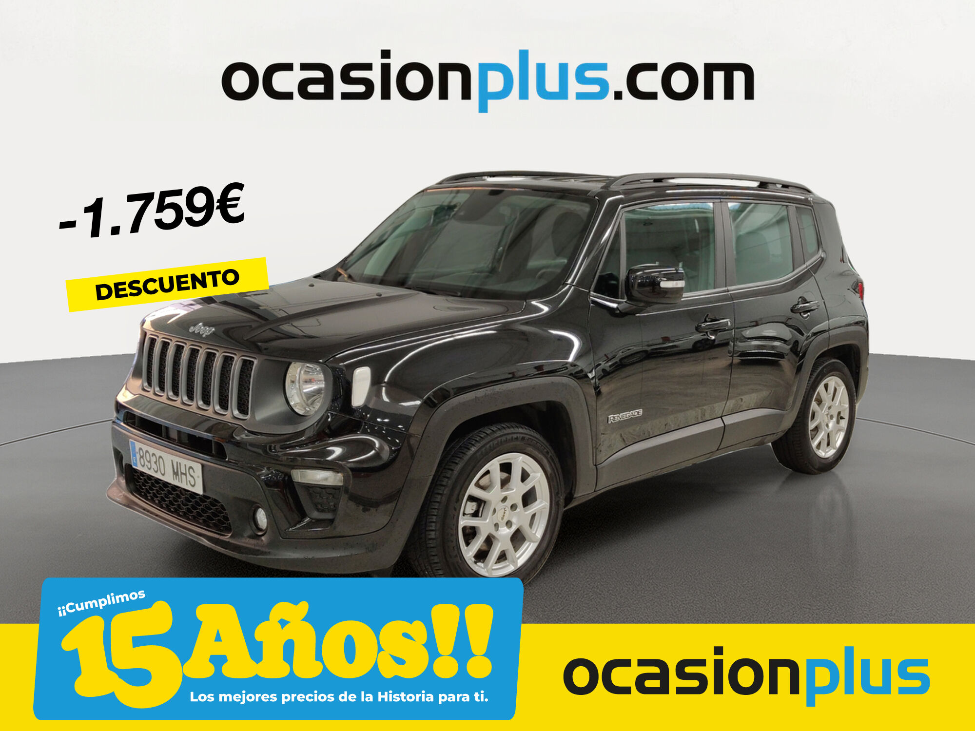 JEEP Renegade (eHybrid 1.5 Limited ATX 96 kW (130 CV)) en Madrid