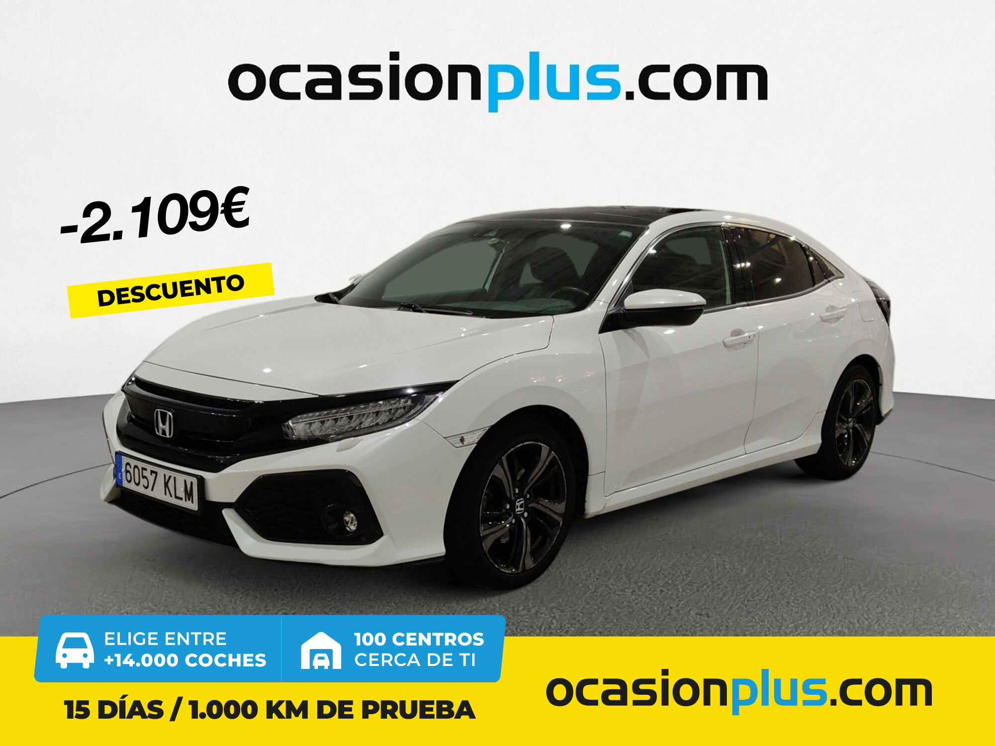 HONDA Civic (1.6 i-DTEC Executive Premium 88 kW (120 CV)) en Madrid