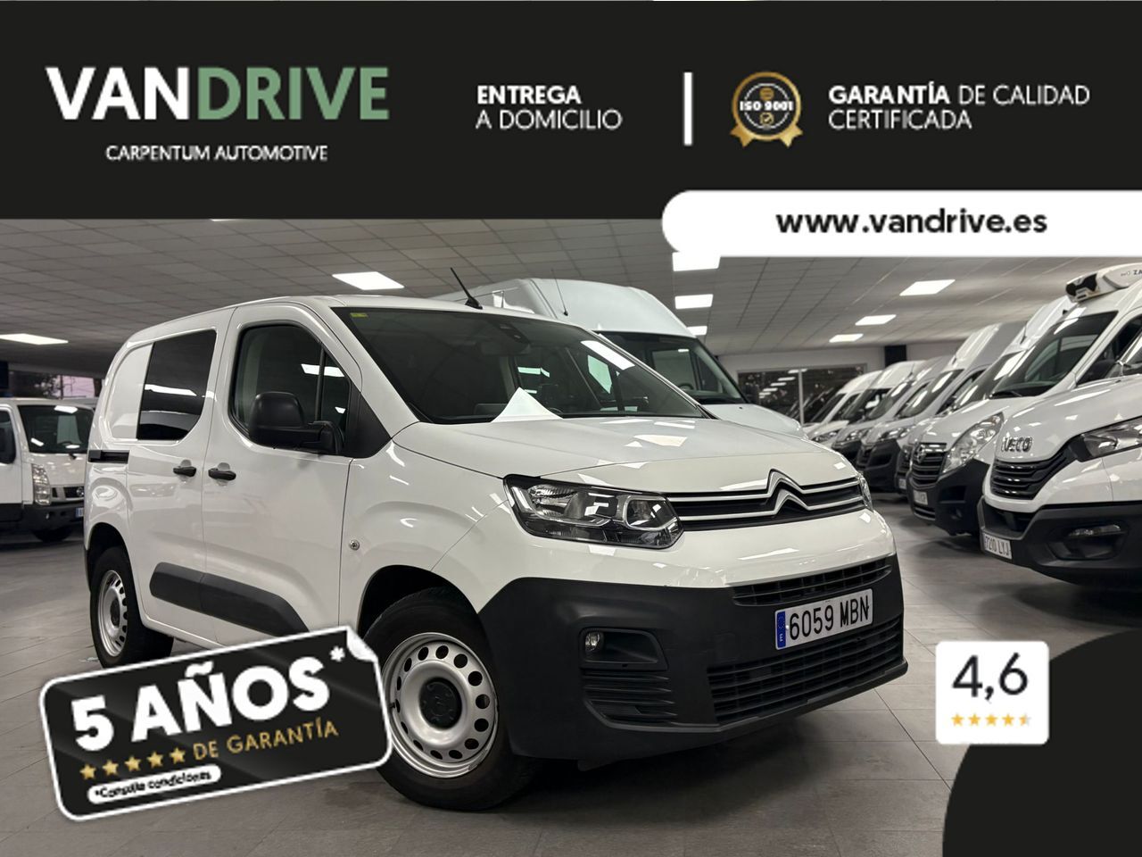 CITROEN Berlingo (6 HDi 100CV GRIP) en Lugo