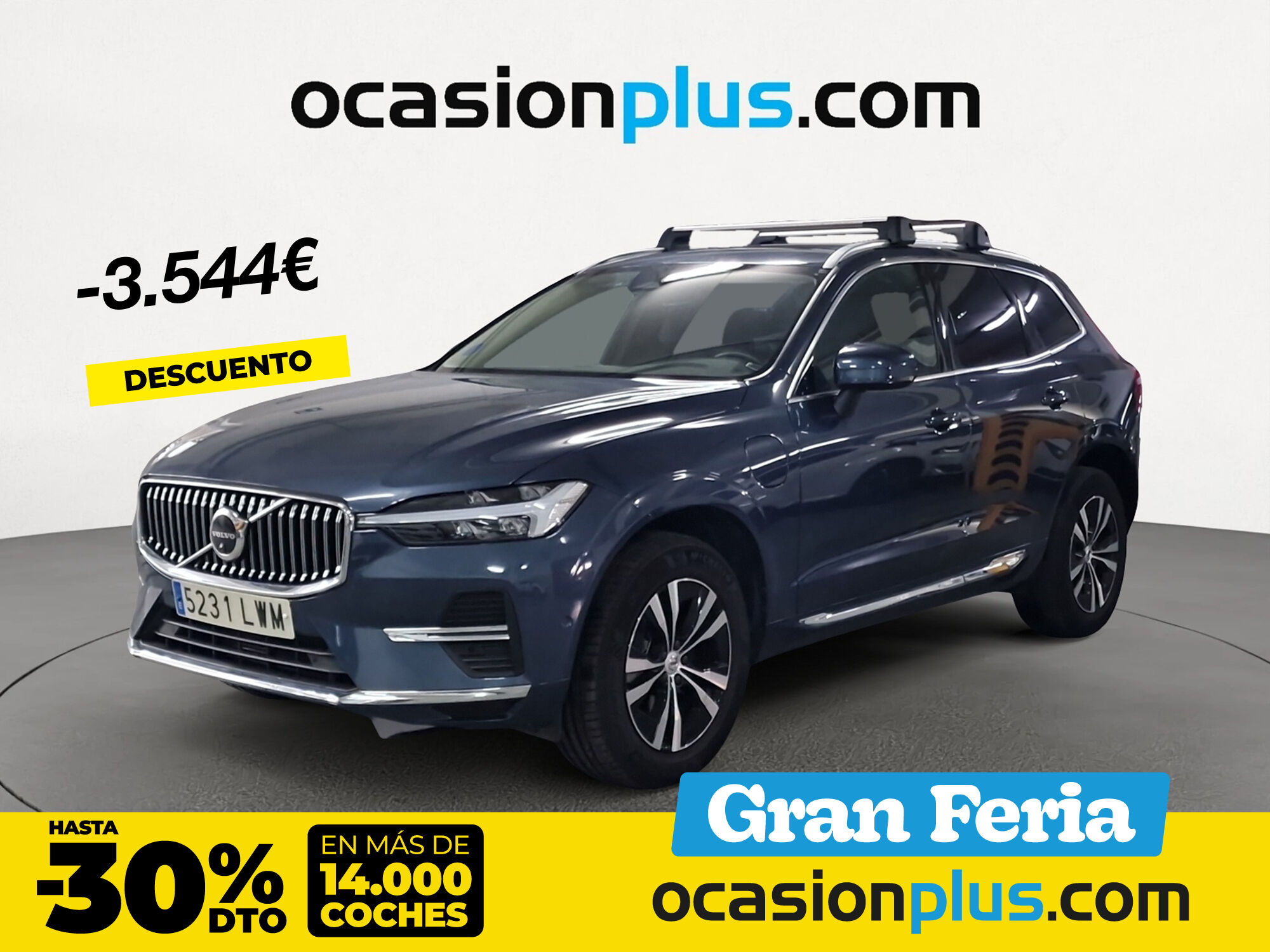 VOLVO XC60 (T6 Recharge Inscription Expression AWD Auto 250 kW (340 CV)) en