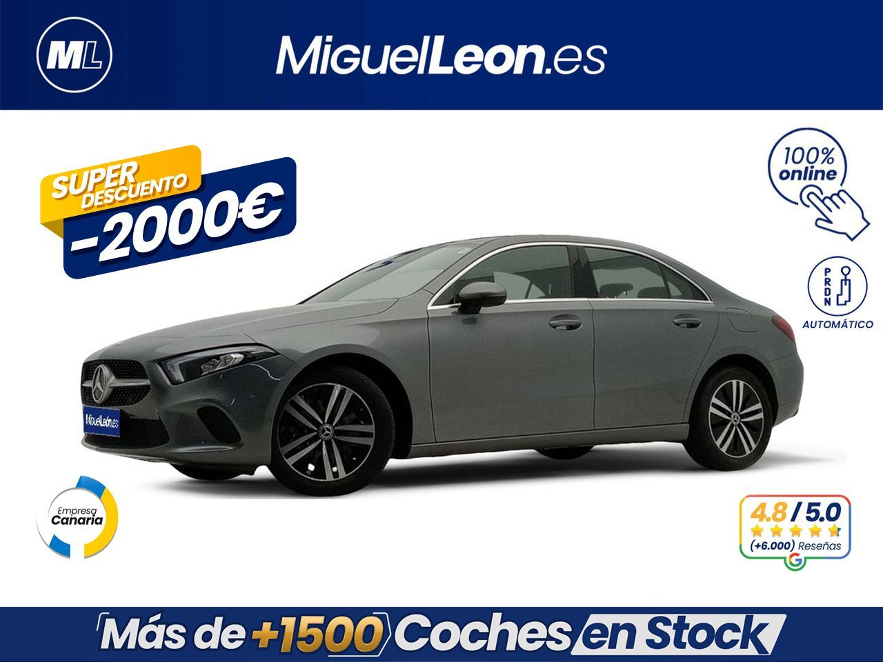 MERCEDES Clase A (A 250 e Sedán) en Palmas, Las