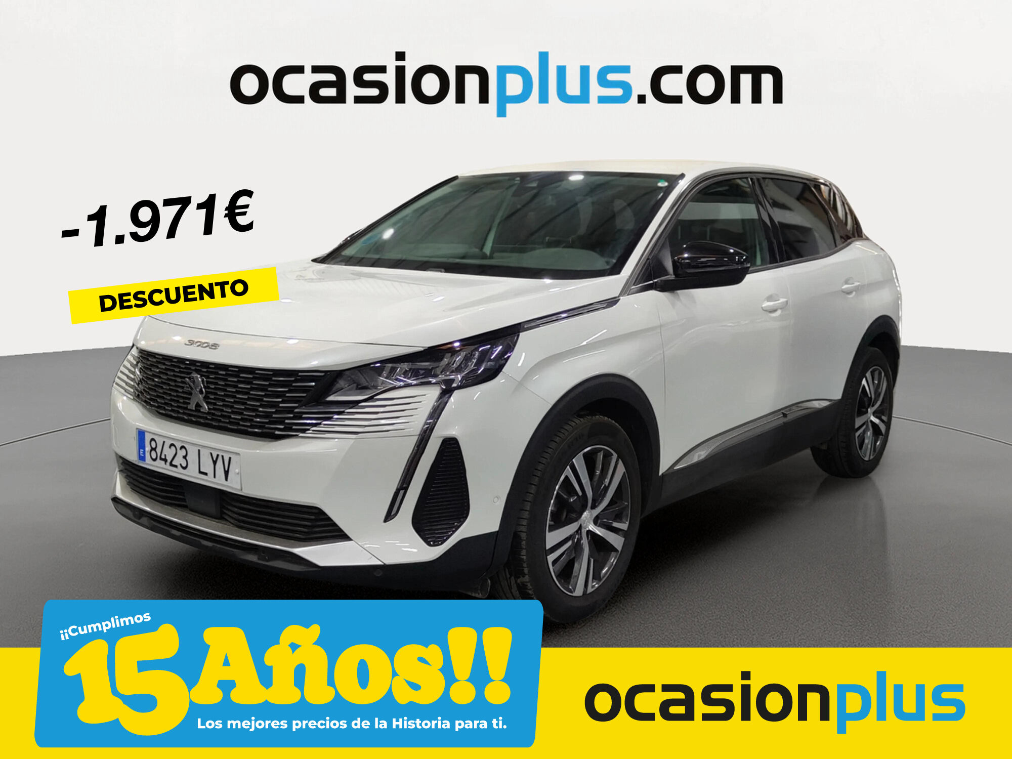 PEUGEOT 3008 (BlueHDI 130 S&S Allure EAT8 96 kW (130 CV)) en Madrid