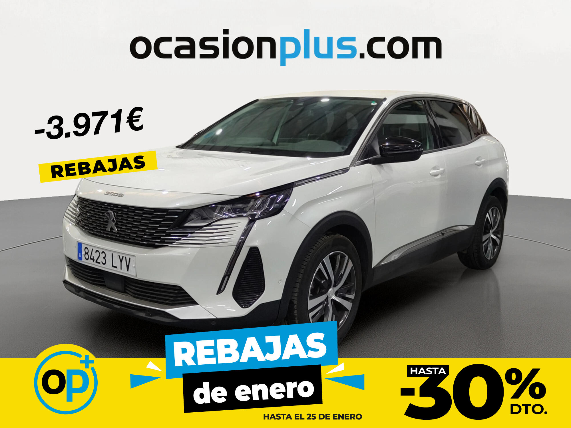 PEUGEOT 3008 (BlueHDI 130 S&S Allure EAT8 96 kW (130 CV)) en Madrid