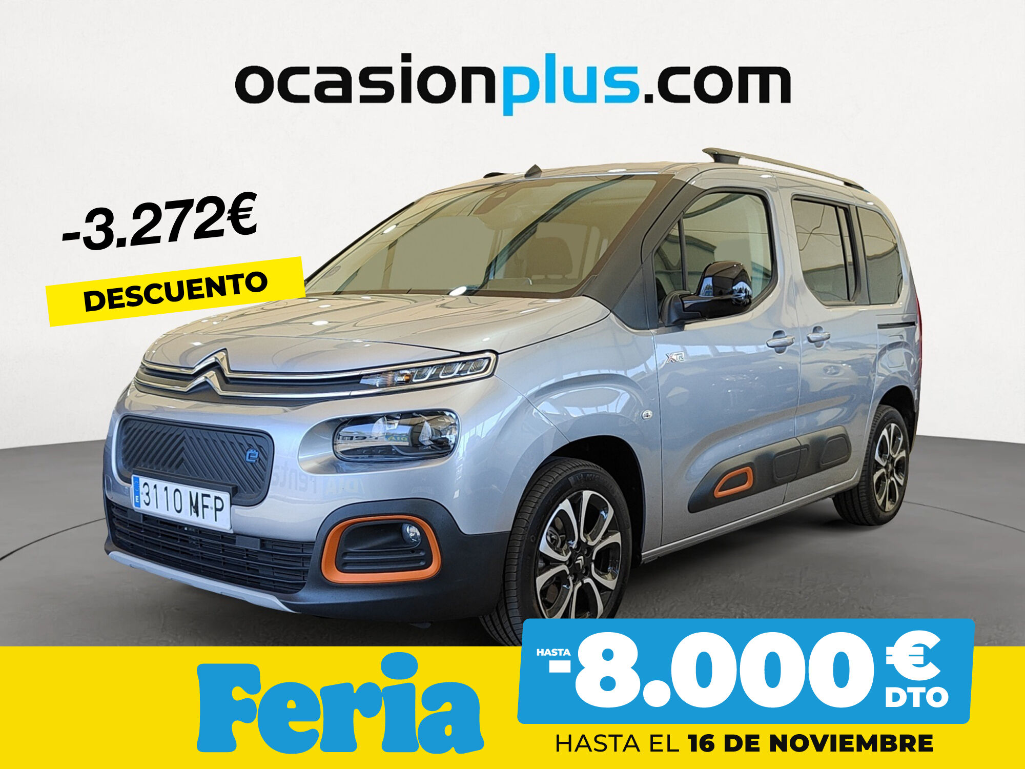 CITROEN Berlingo (Shine Talla M 50kWh 100 kW (136 CV)) en Madrid