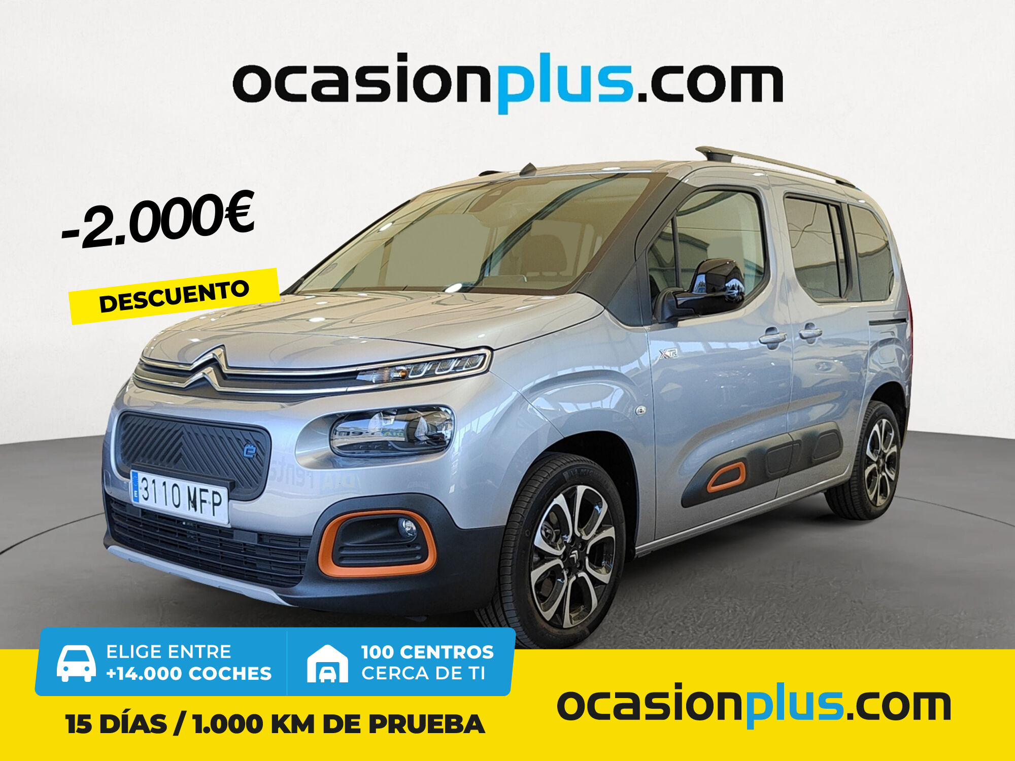 CITROEN Berlingo (Shine Talla M 50kWh 100 kW (136 CV)) en Madrid