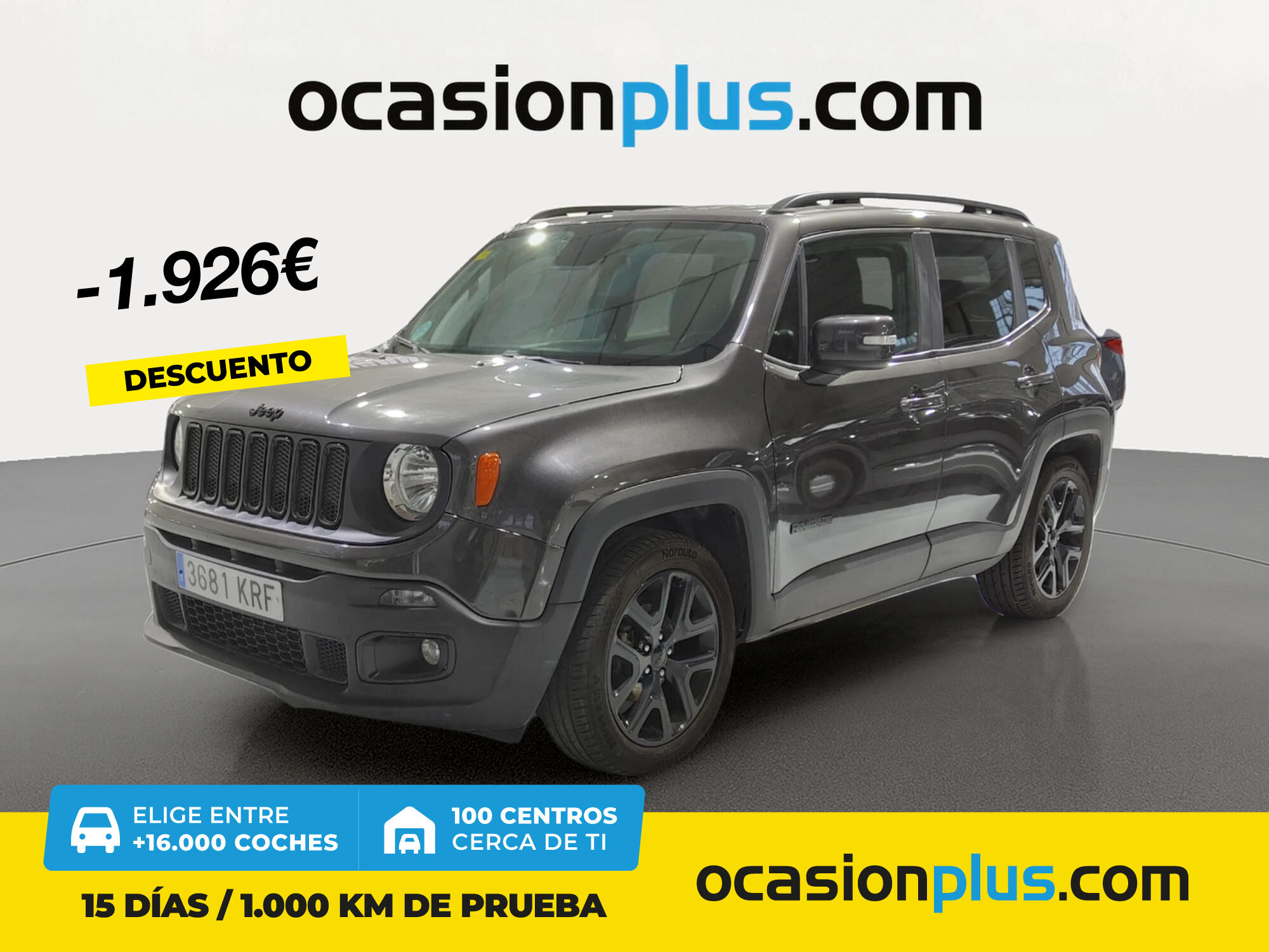 JEEP Renegade (1.6 Multijet Night Eagle II 4x2 88 kW (120 CV)) en Madrid