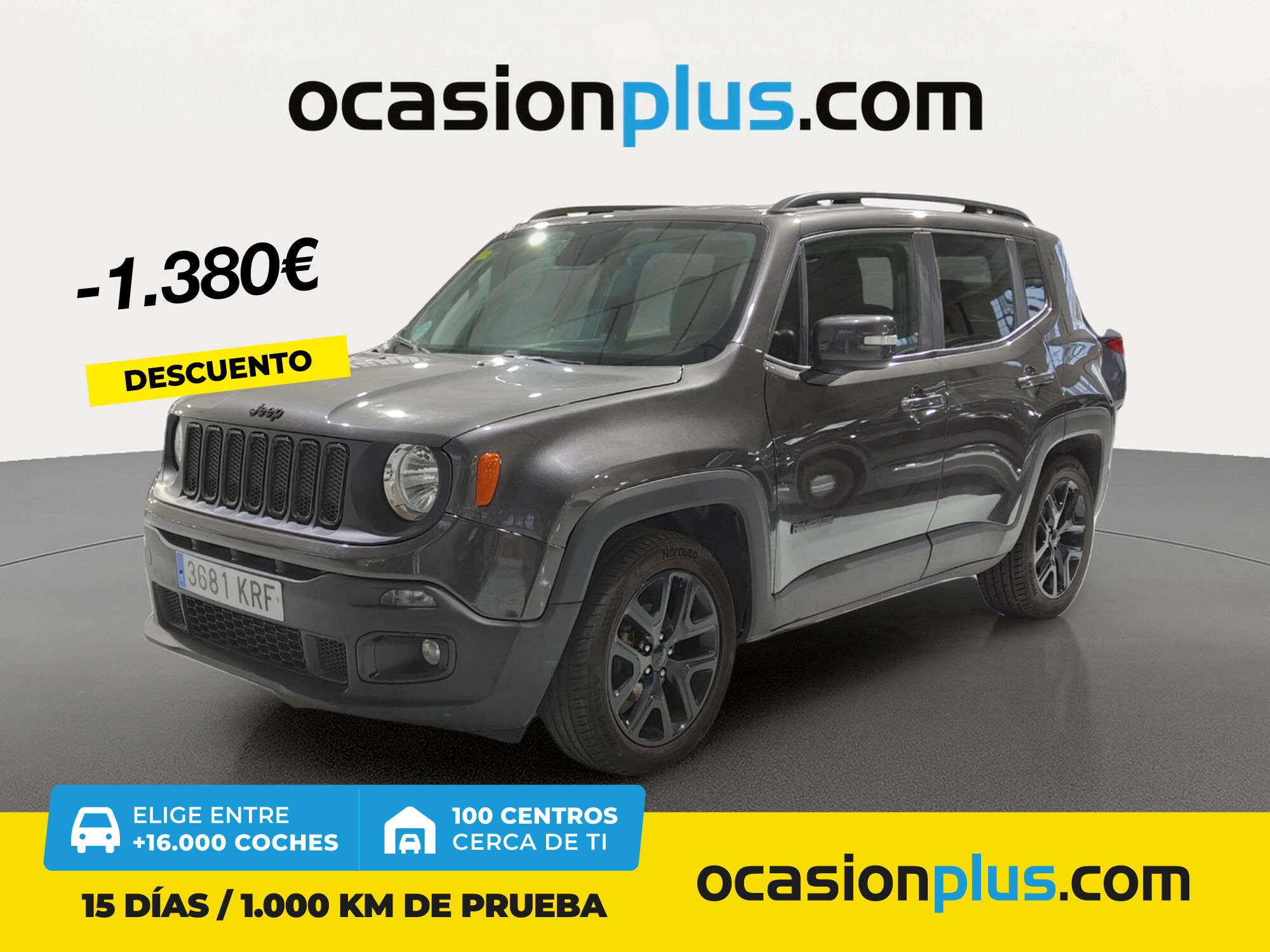 JEEP Renegade (1.6 Multijet Night Eagle II 4x2 88 kW (120 CV)) en Madrid