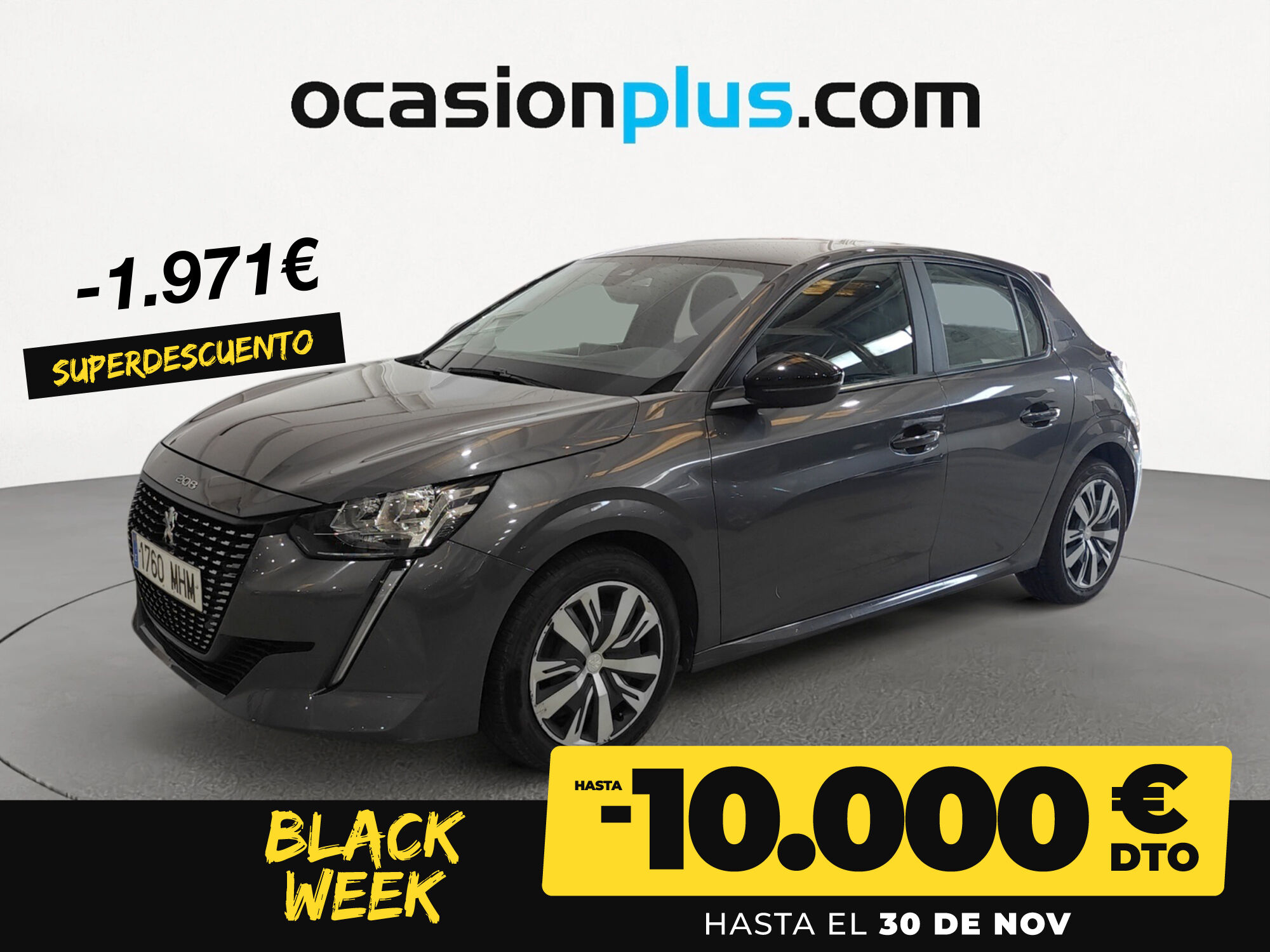 PEUGEOT 208 (PureTech 100 Active Pack 75 kW (100 CV)) en Madrid