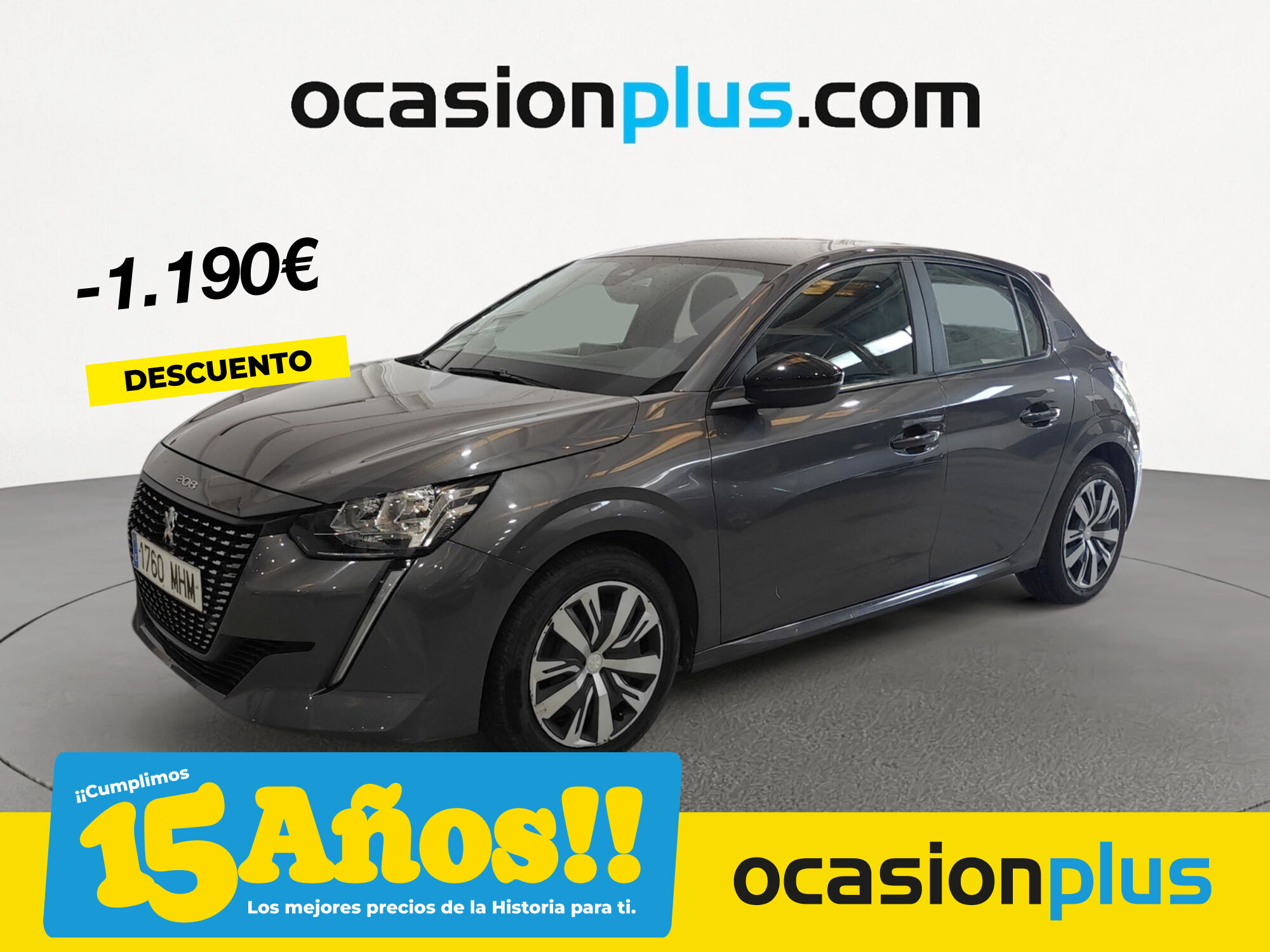 PEUGEOT 208 (PureTech 100 Active Pack 75 kW (100 CV)) en Madrid
