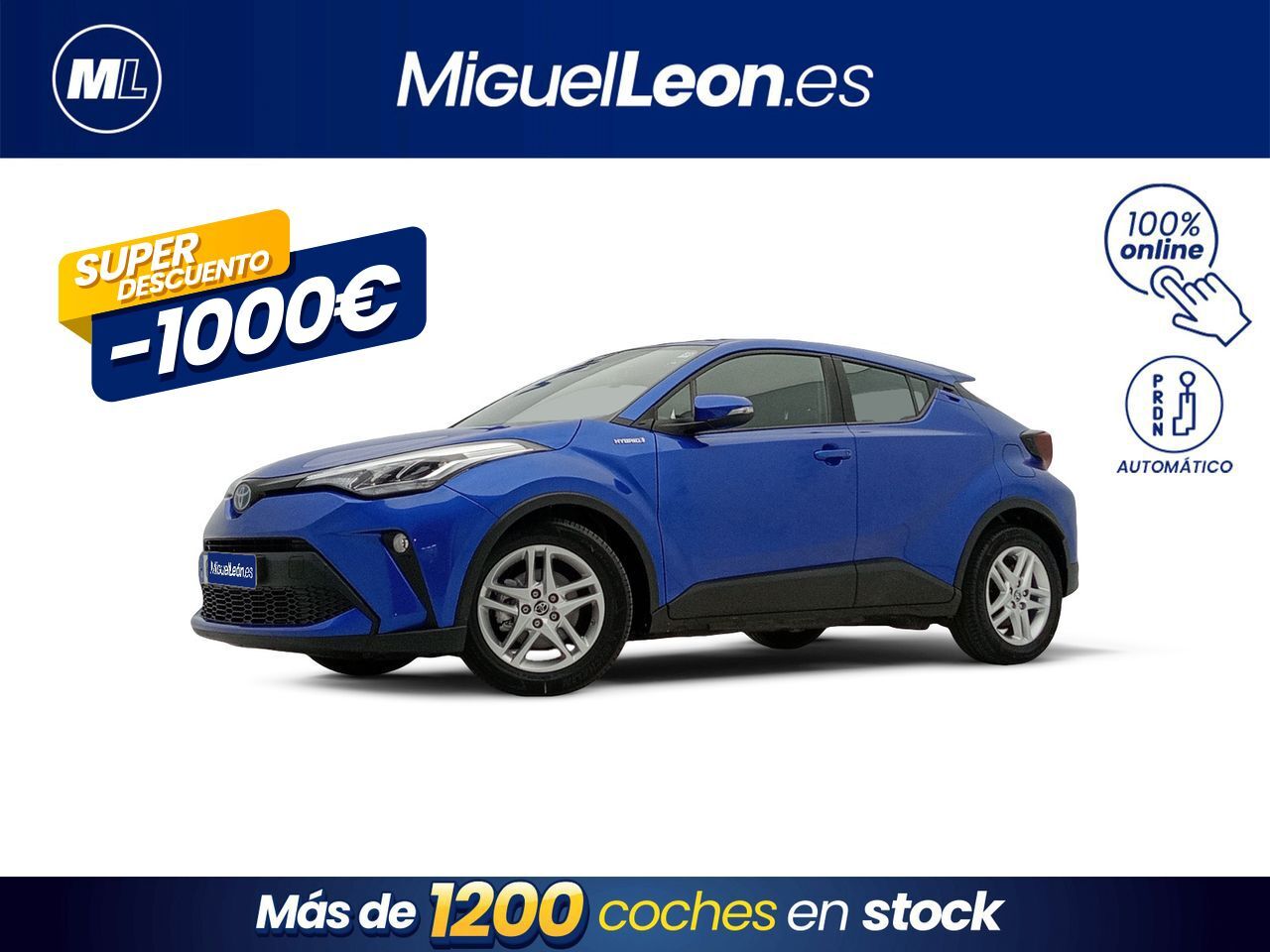 TOYOTA C-HR (1.8 125H Active) en Palmas, Las