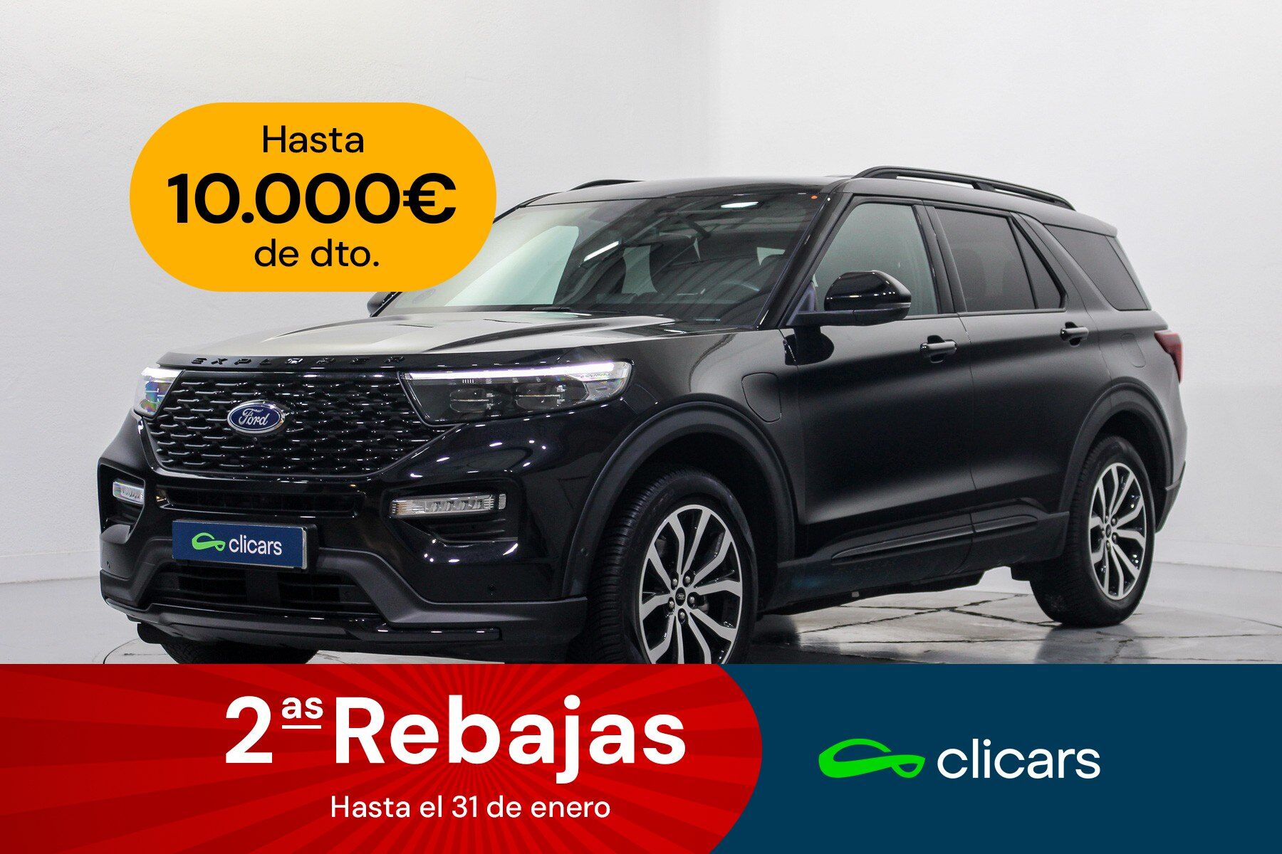 FORD Explorer (Explorer 3.0 PHEV ST-Line AWD 450) en Madrid