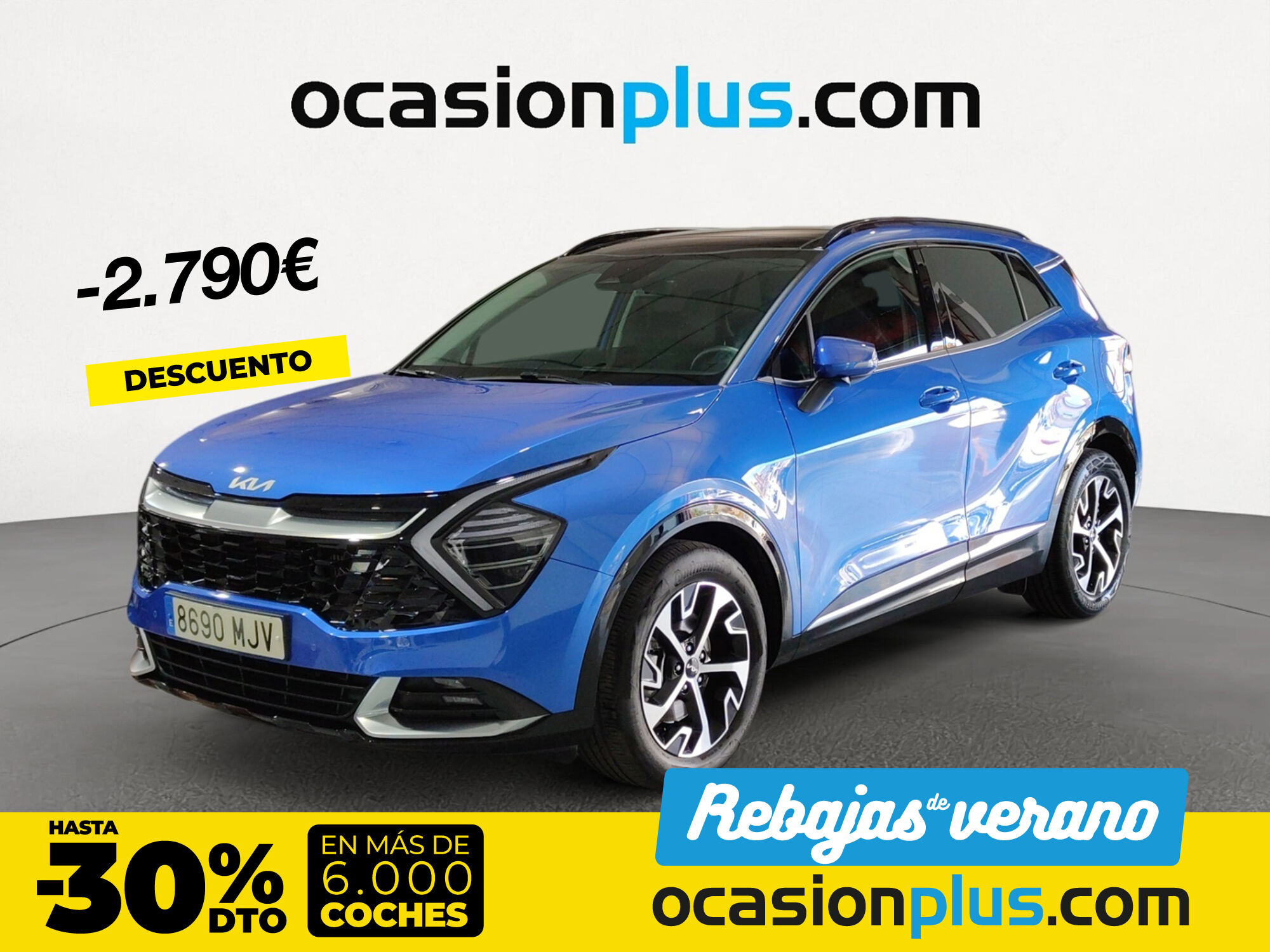KIA Sportage (1.6 T-GDi MHEV Tech 4x2 112 kW (150 CV)) en Madrid