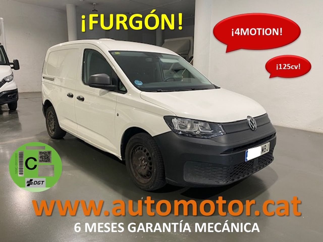 VOLKSWAGEN Caddy (Cargo 2.0 TDI 90kW 122CV 4MOTION) en Barcelona