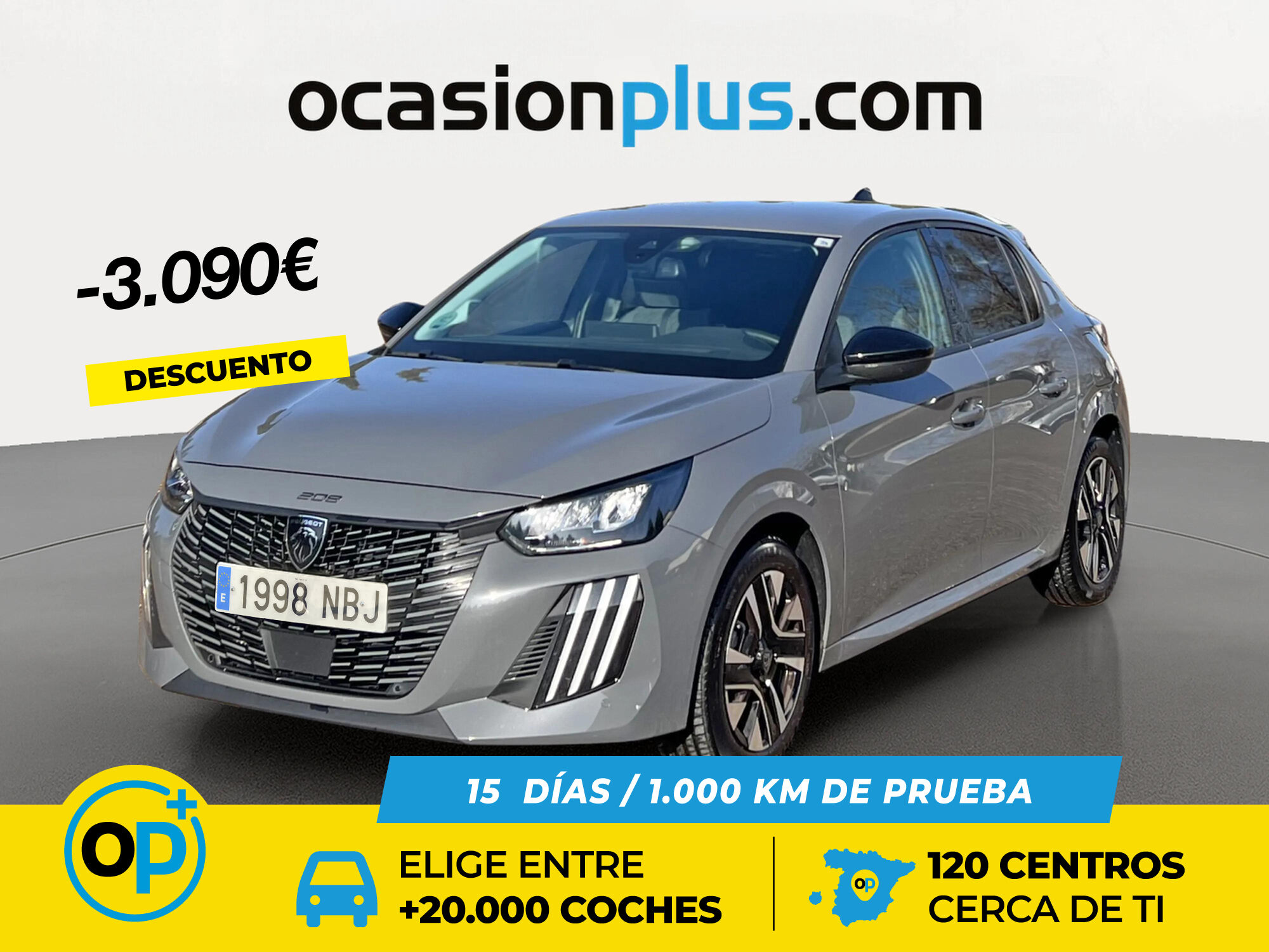 PEUGEOT 208 (PureTech 100 Allure 75 kW (100 CV)) en Madrid