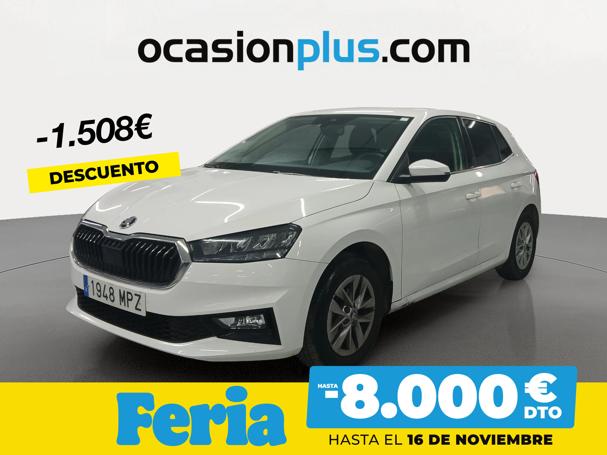 SKODA Fabia (1.0 TSI Selection 70 kW (95 CV)) en Madrid