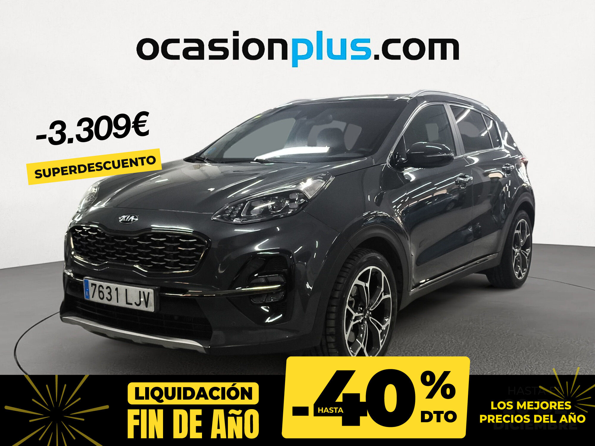KIA Sportage (1.6 MHEV GT Line Essential 4x2 DCT 100 kW (136 CV)) en Madrid