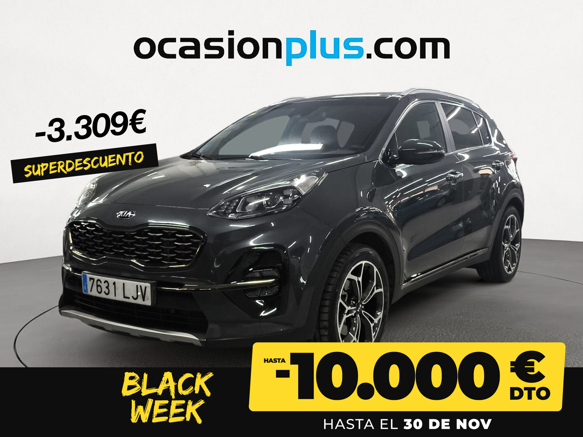 KIA Sportage (1.6 MHEV GT Line Essential 4x2 DCT 100 kW (136 CV)) en Madrid