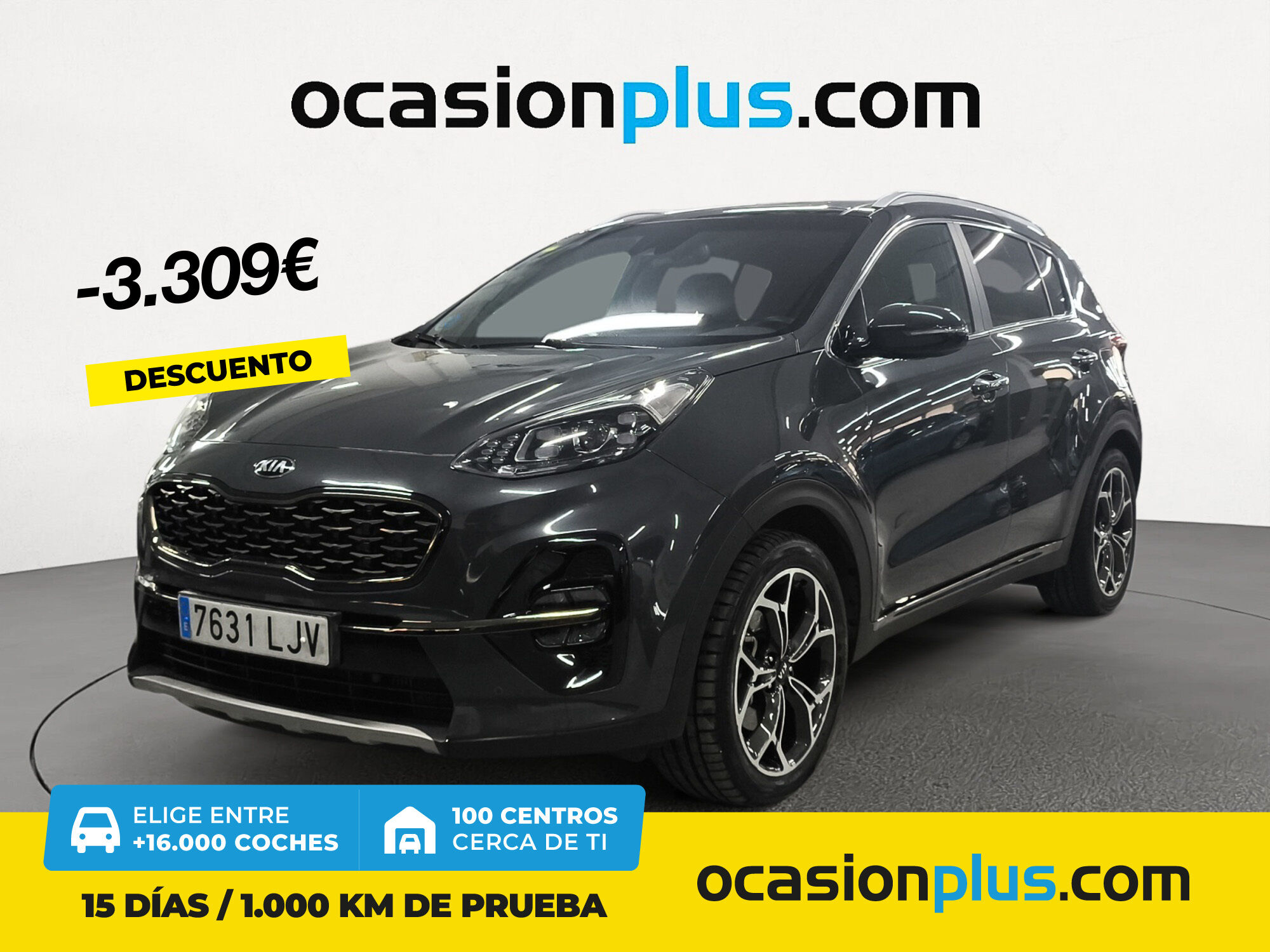 KIA Sportage (1.6 MHEV GT Line Essential 4x2 DCT 100 kW (136 CV)) en Madrid