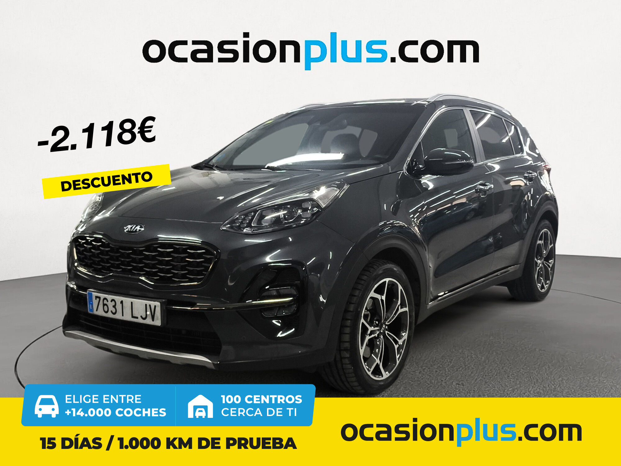 KIA Sportage (1.6 MHEV GT Line Essential 4x2 DCT 100 kW (136 CV)) en Madrid