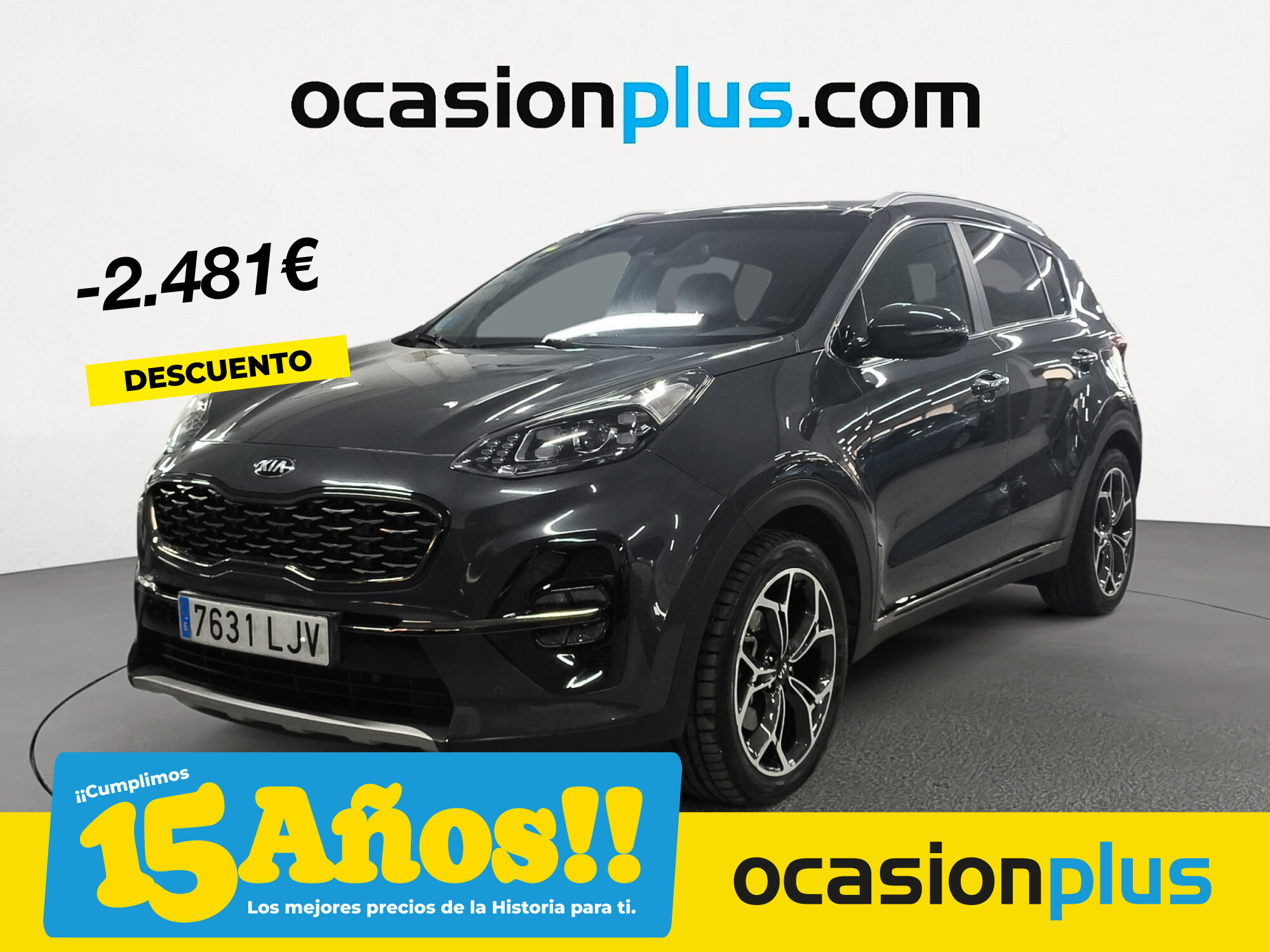 KIA Sportage (1.6 MHEV GT Line Essential 4x2 DCT 100 kW (136 CV)) en Madrid