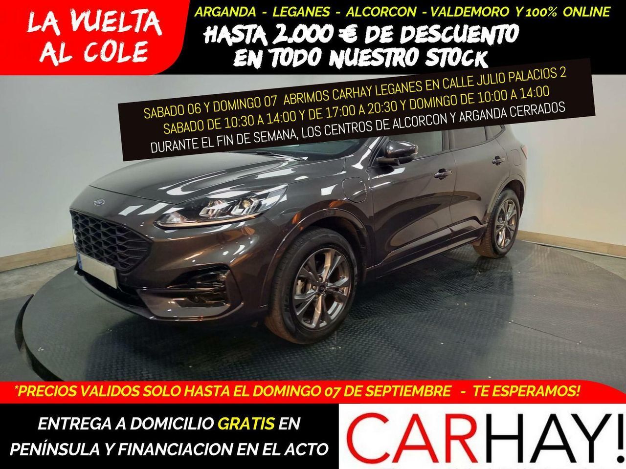 FORD Kuga (ST-LINE 2.5 DUR.PHEV 225) en Madrid
