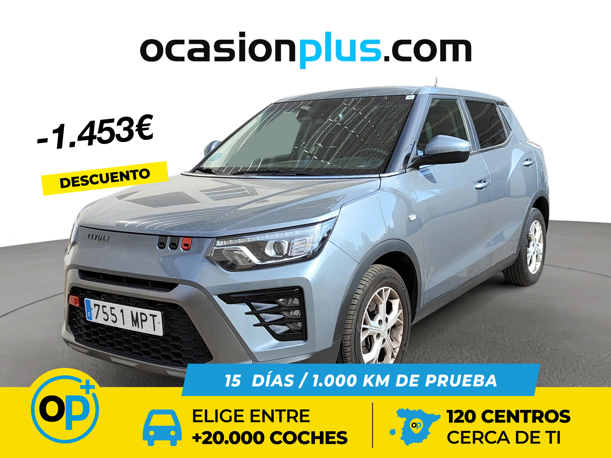 SSANGYONG KGM Tivoli (G15T LP Urban Plus 99 kW (135 CV)) en Madrid