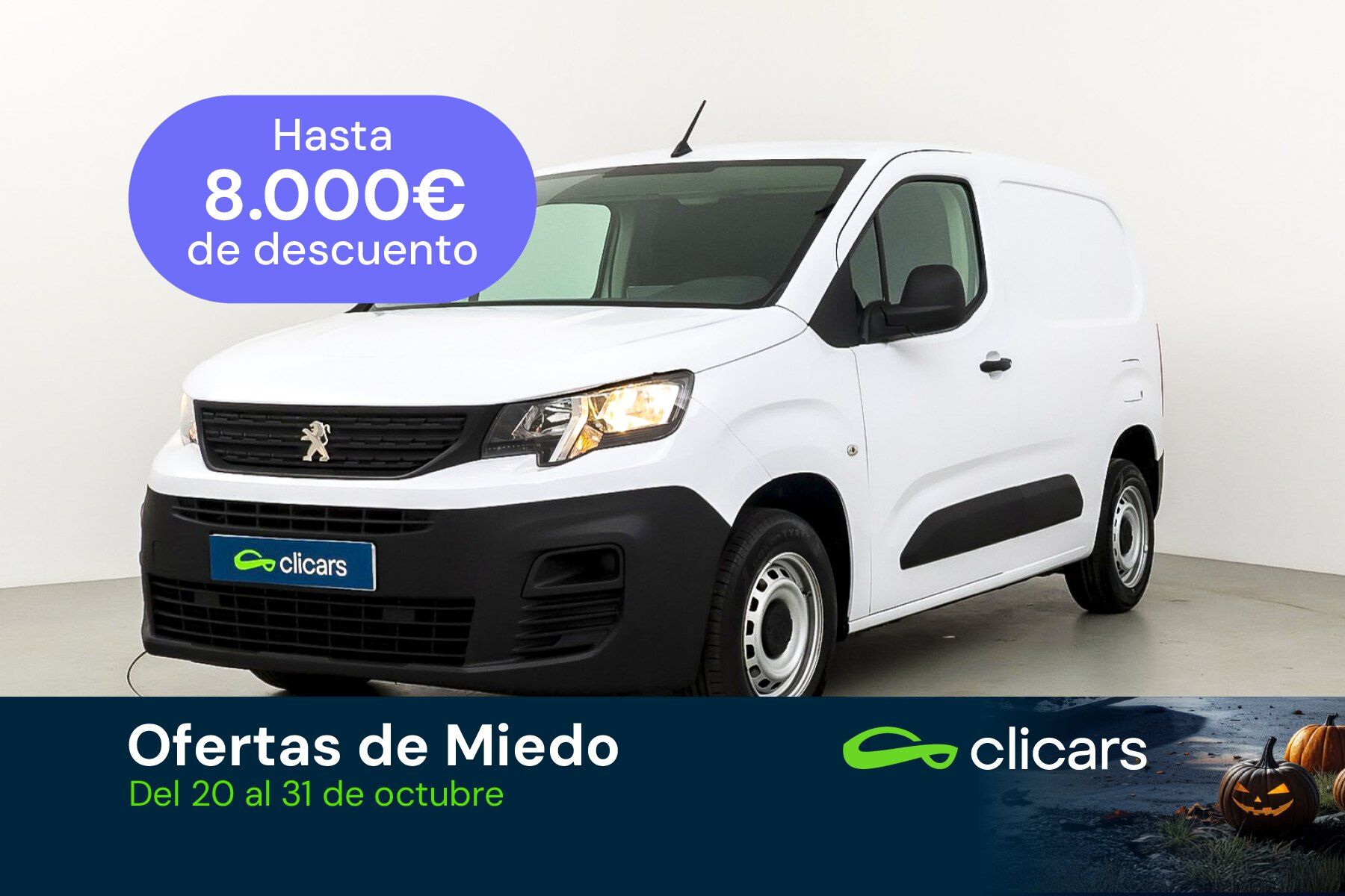 PEUGEOT Partner (Partner 1.5BlueHDI S&S Pro Standard 600kg 100) en Madrid