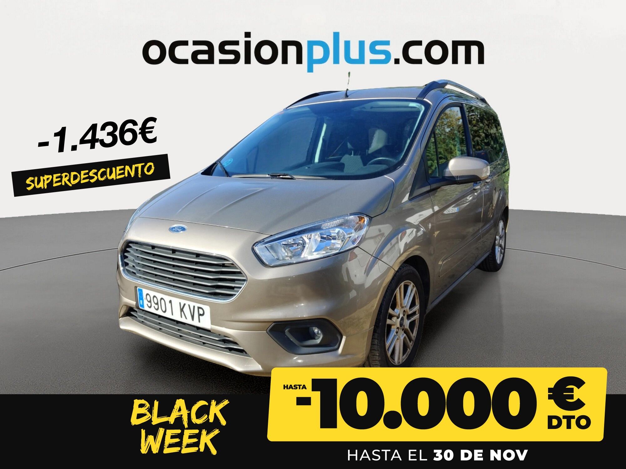 FORD Tourneo Courier (1.0 EcoBoost Titanium 74 kW (100 CV)) en Madrid
