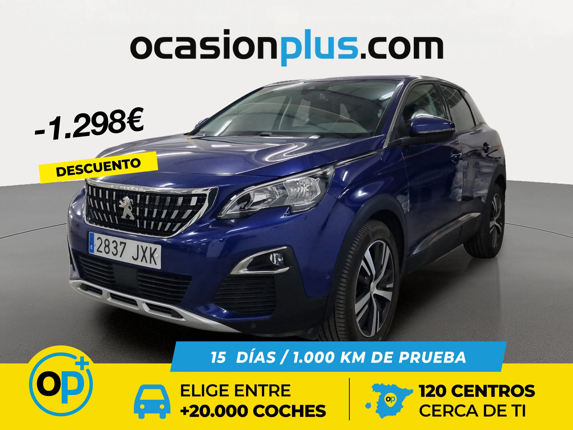 PEUGEOT 3008 (BlueHDi 120 S&S Allure EAT6 88 kW (120 CV)) en Madrid