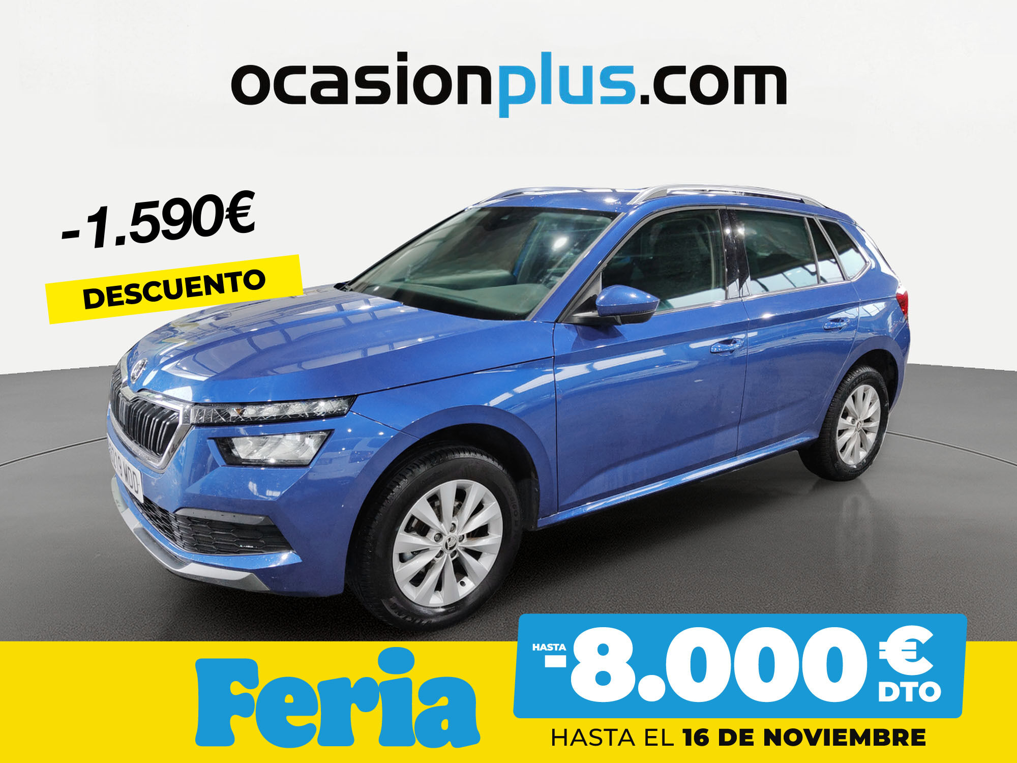 SKODA Kamiq (1.0 TSI Ambition 81 kW (110 CV)) en Madrid