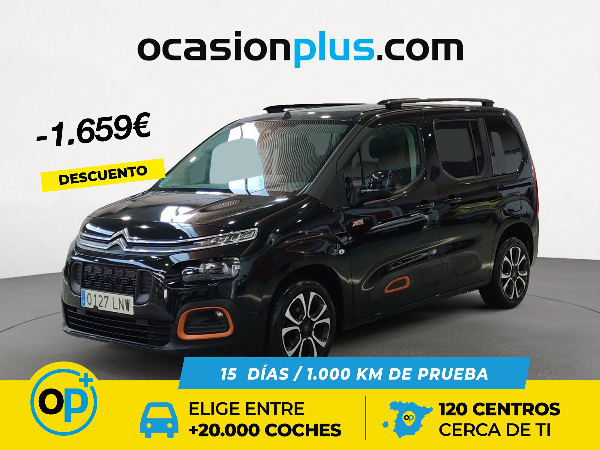 CITROEN Berlingo (BlueHDi 100 S&S Talla M Shine 75 kW (102 CV)) en Madrid