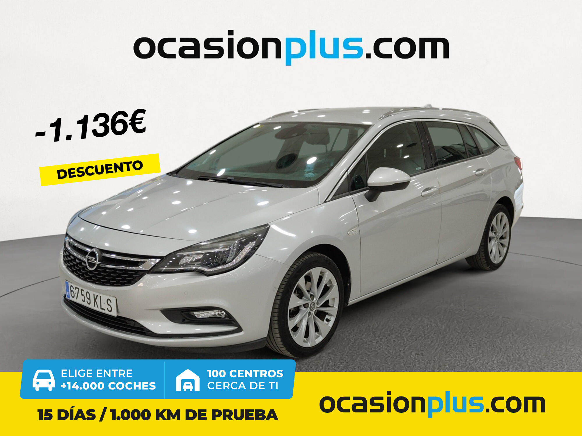 OPEL Astra (Sports Tourer 1.4 Turbo S&S Excellence 110 kW (150 CV)) en Madr
