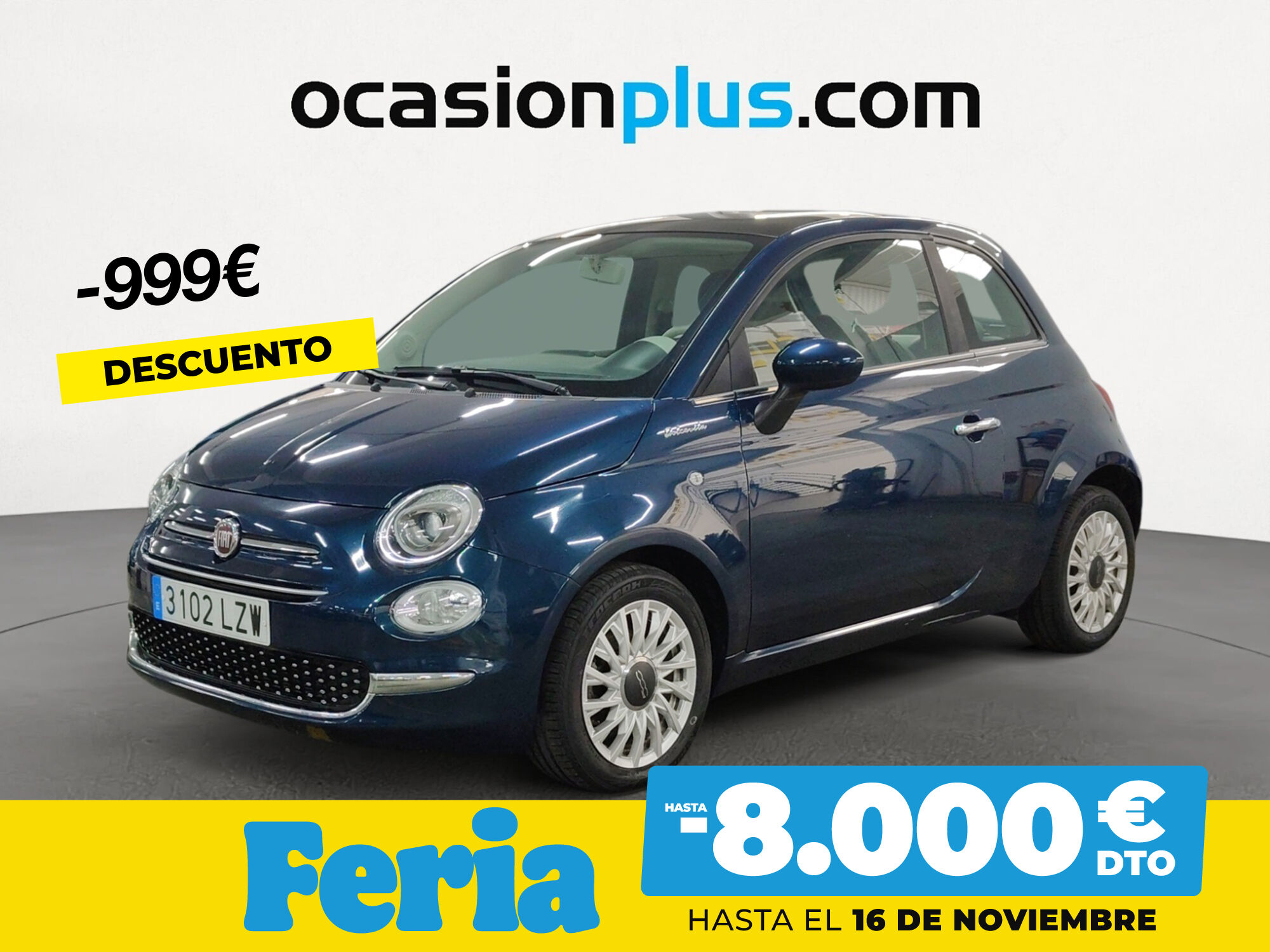FIAT 500 (1.0 Hybrid Dolcevita 51 kW (70 CV)) en Madrid