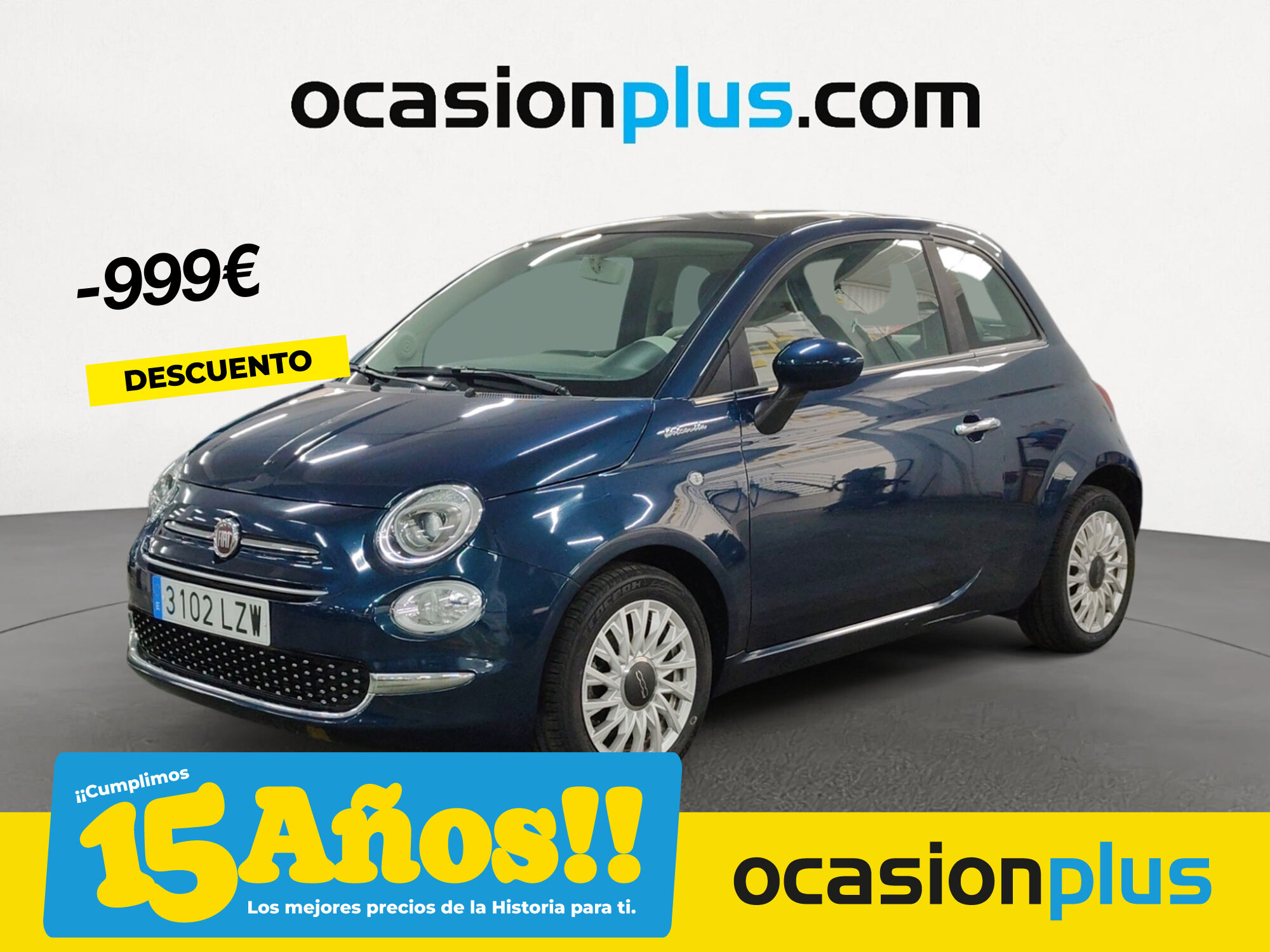 FIAT 500 (1.0 Hybrid Dolcevita 51 kW (70 CV)) en Madrid