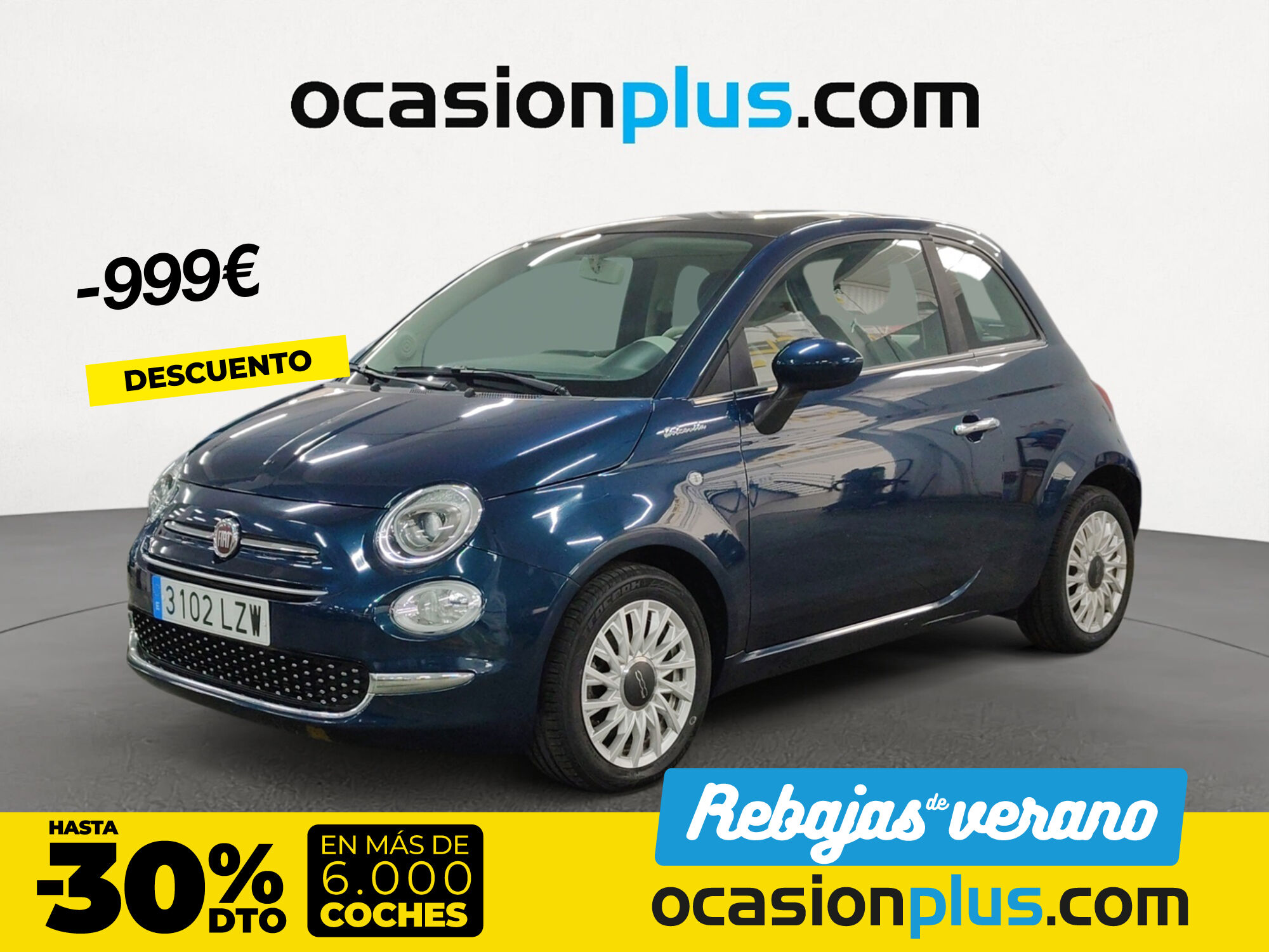 FIAT 500 (1.0 Hybrid Dolcevita 51 kW (70 CV)) en Madrid