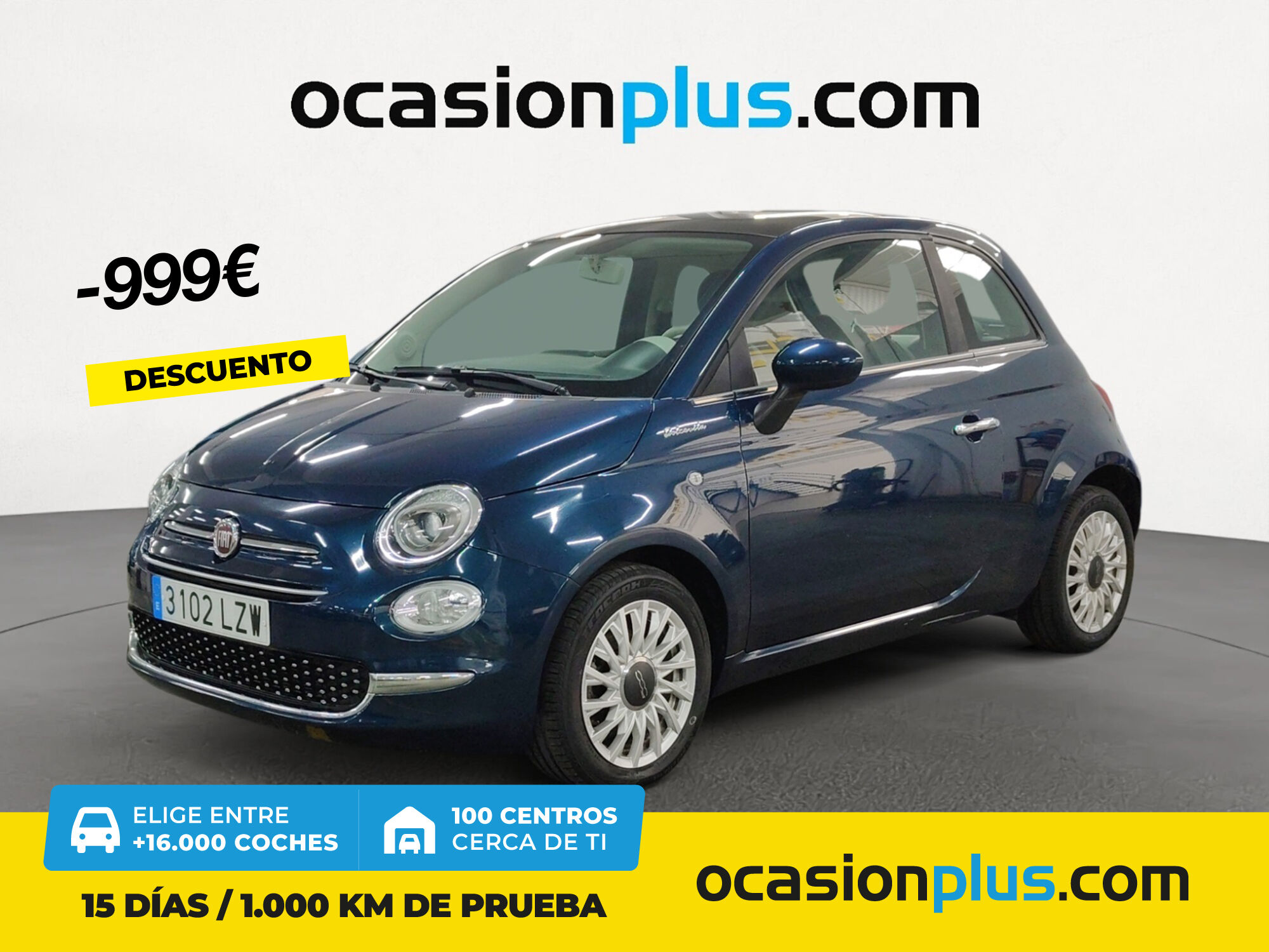 FIAT 500 (1.0 Hybrid Dolcevita 51 kW (70 CV)) en Madrid